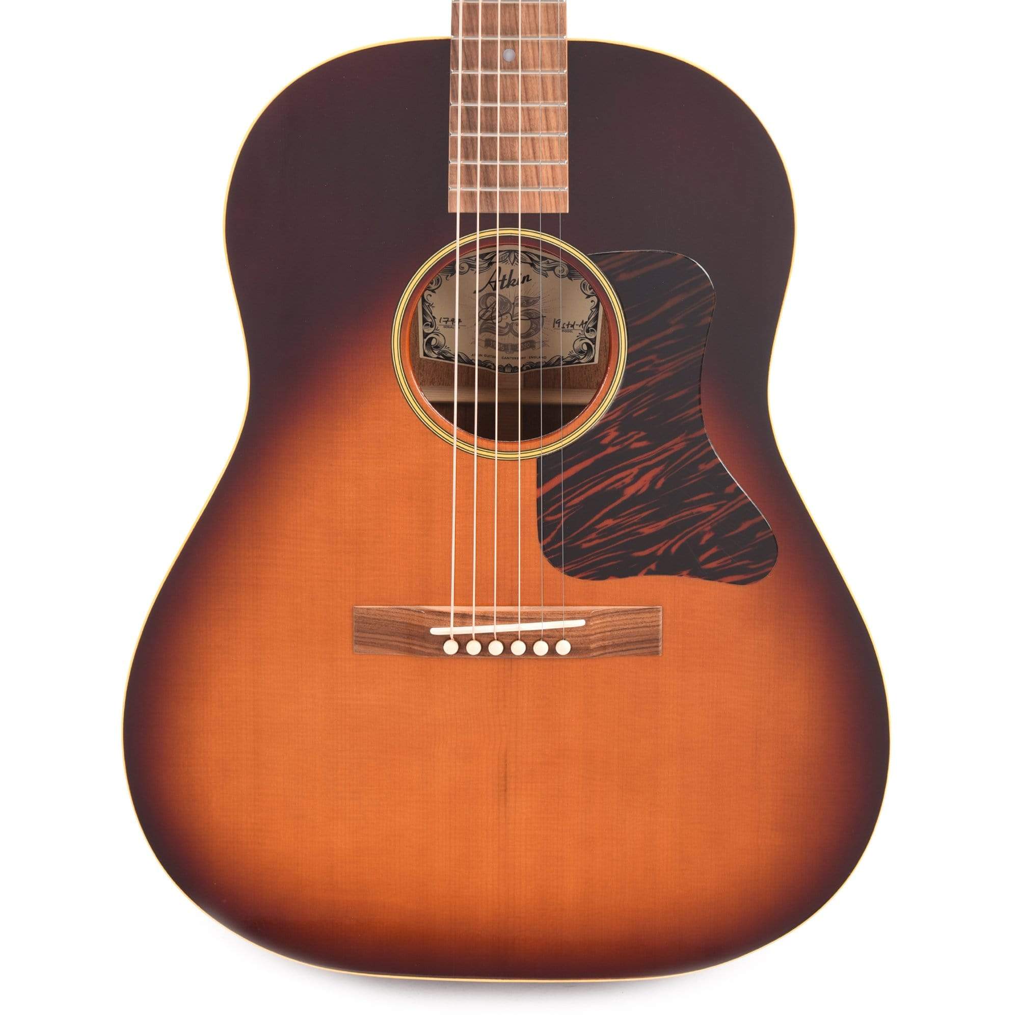 Atkin The Nineteen Aged Baked Sitka/Mahogany Sunburst Acoustic Guitars / Dreadnought
