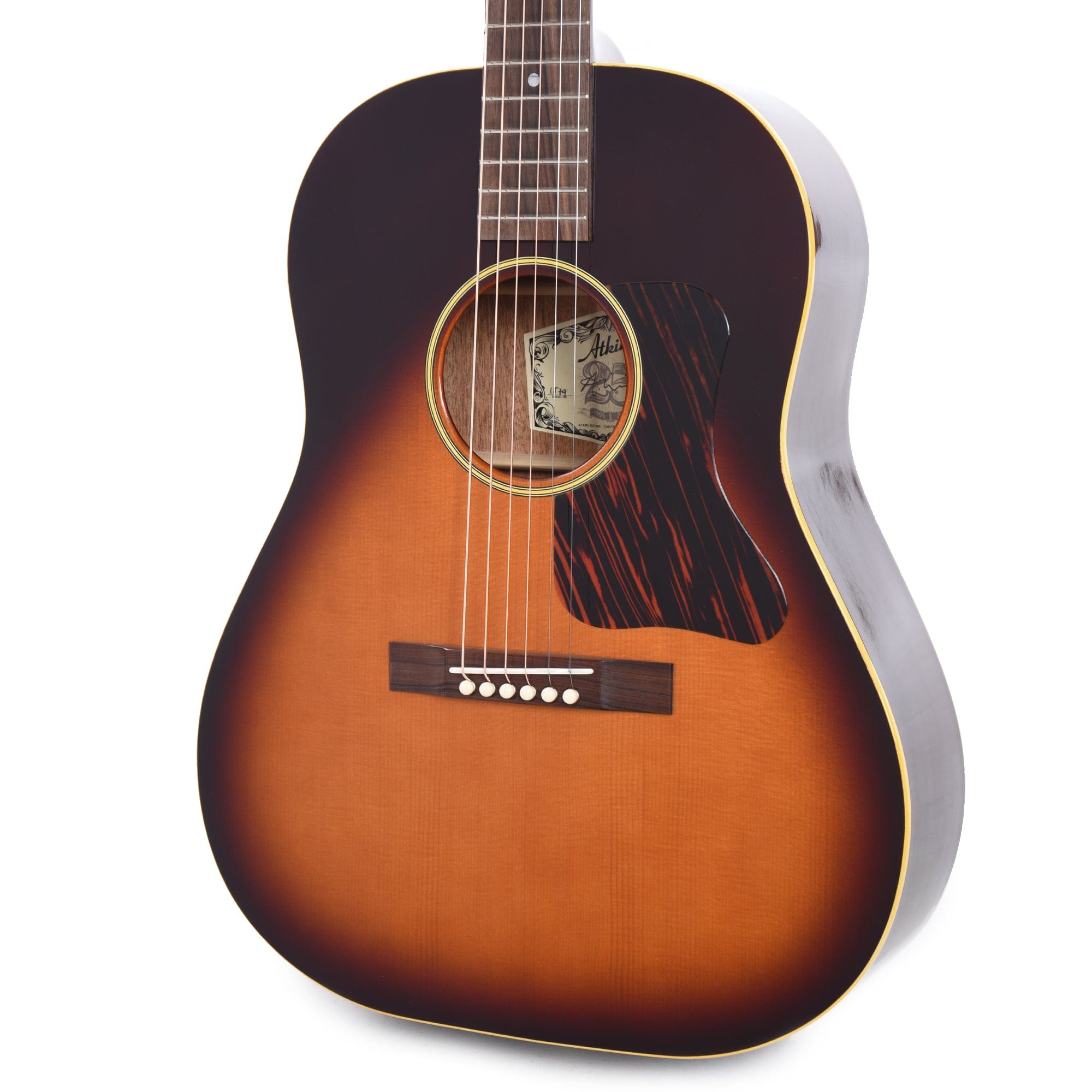 Atkin The Nineteen Aged Baked Sitka/Mahogany Sunburst Acoustic Guitars / Dreadnought