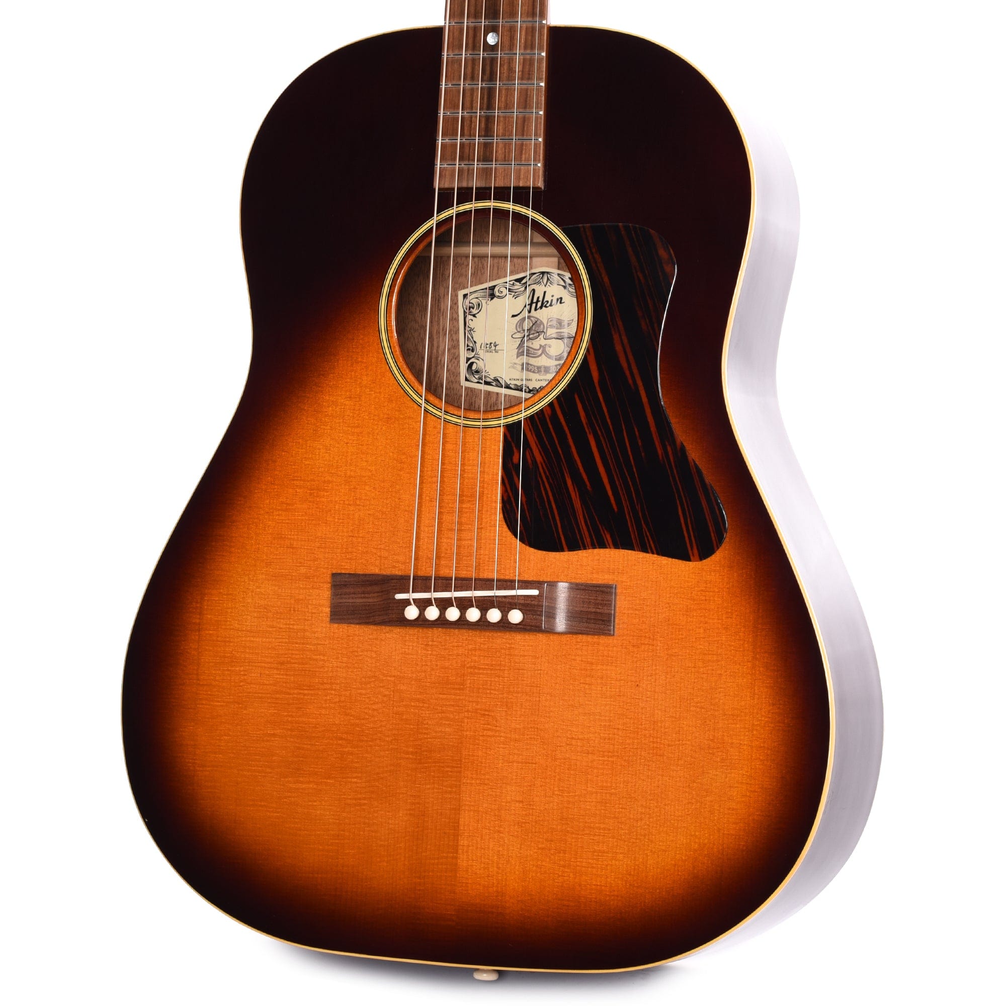 Atkin The Nineteen Aged Baked Sitka/Mahogany Sunburst Acoustic Guitars / Dreadnought