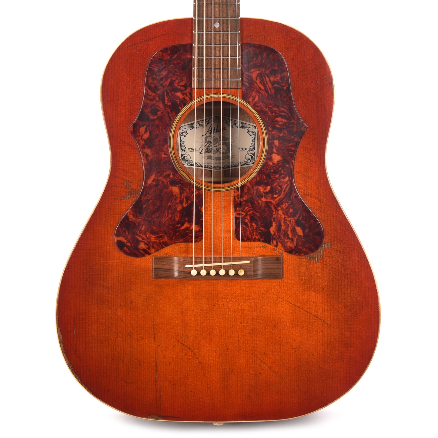 Atkin The Nineteen Aged Faded Cherry Burst w/Double Tortoise Pickguard Acoustic Guitars / Dreadnought