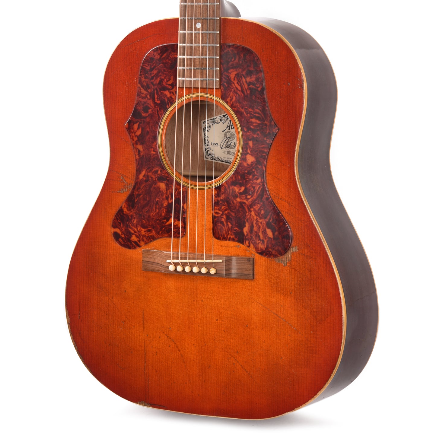 Atkin The Nineteen Aged Faded Cherry Burst w/Double Tortoise Pickguard Acoustic Guitars / Dreadnought