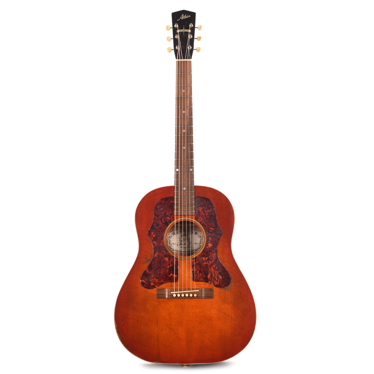 Atkin The Nineteen Aged Faded Cherry Burst w/Double Tortoise Pickguard Acoustic Guitars / Dreadnought