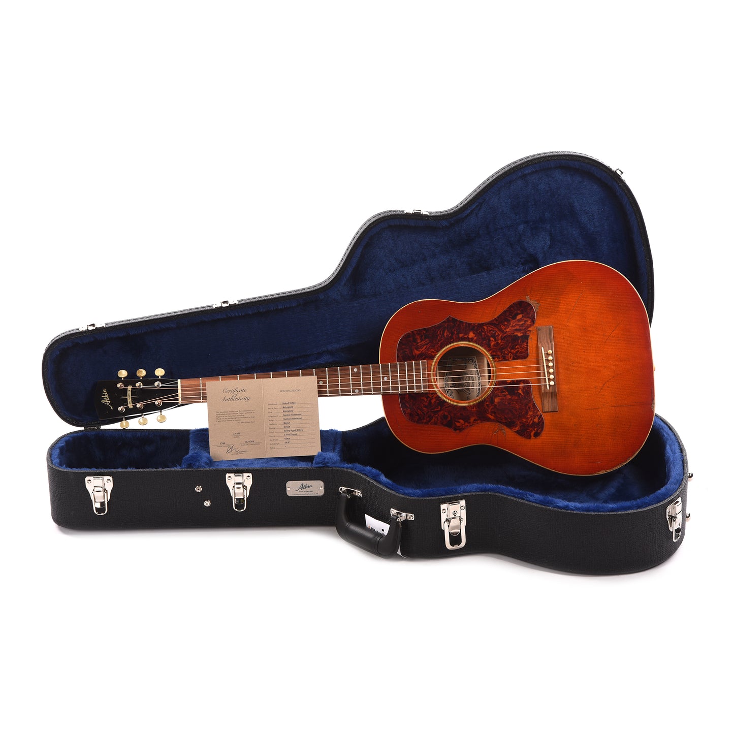 Atkin The Nineteen Aged Faded Cherry Burst w/Double Tortoise Pickguard Acoustic Guitars / Dreadnought