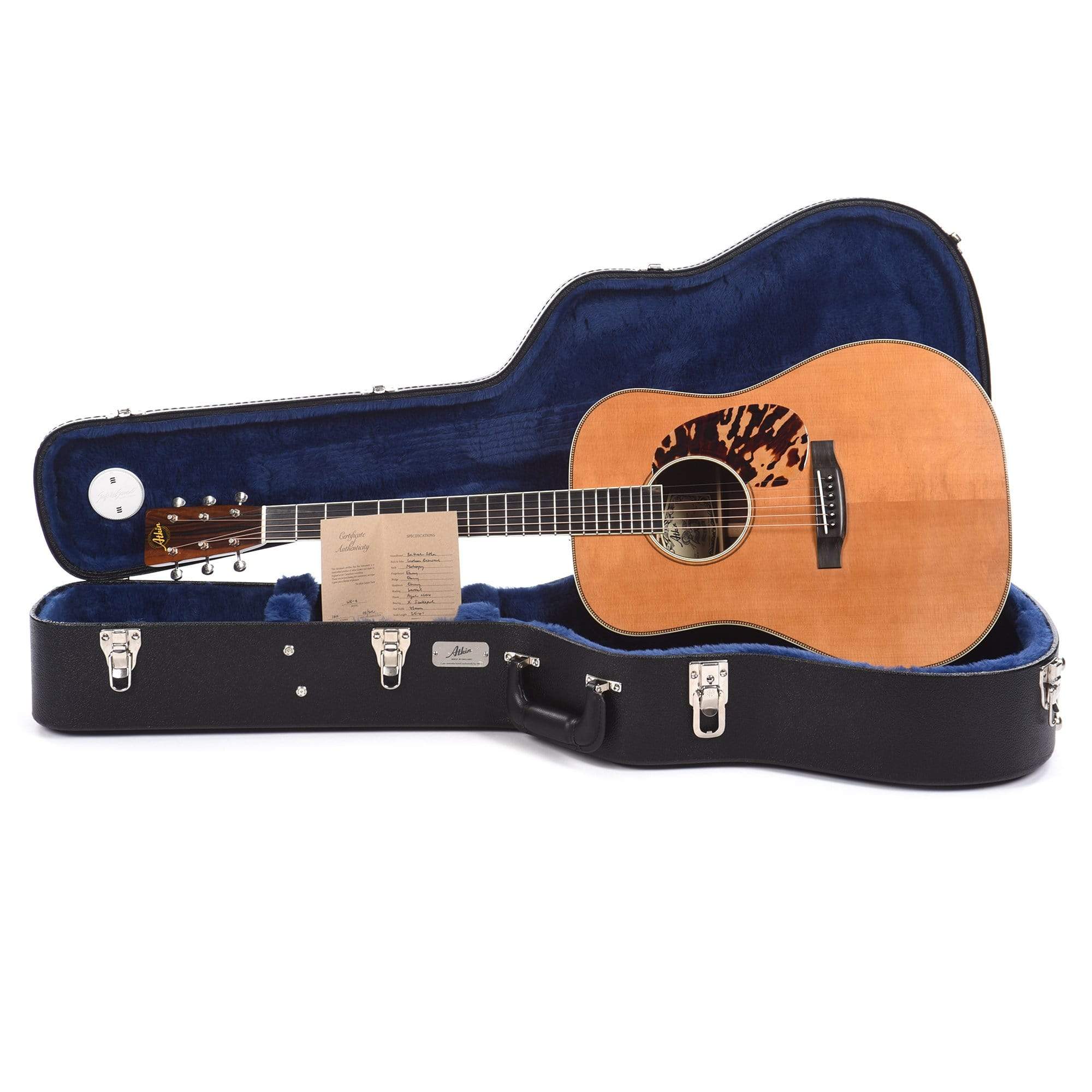 Atkin The White Rice Aged Baked Sitka/Rosewood Natural Acoustic Guitars / Dreadnought