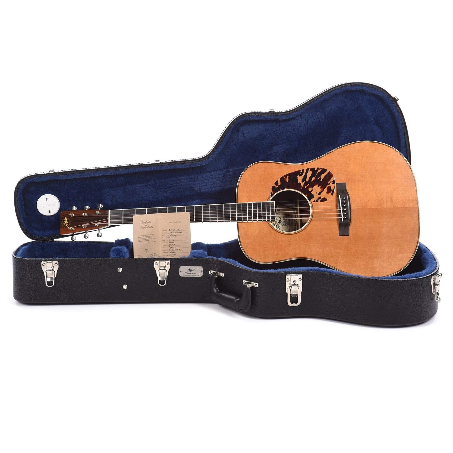 Atkin The White Rice Aged Baked Sitka/Rosewood Natural Acoustic Guitars / Dreadnought