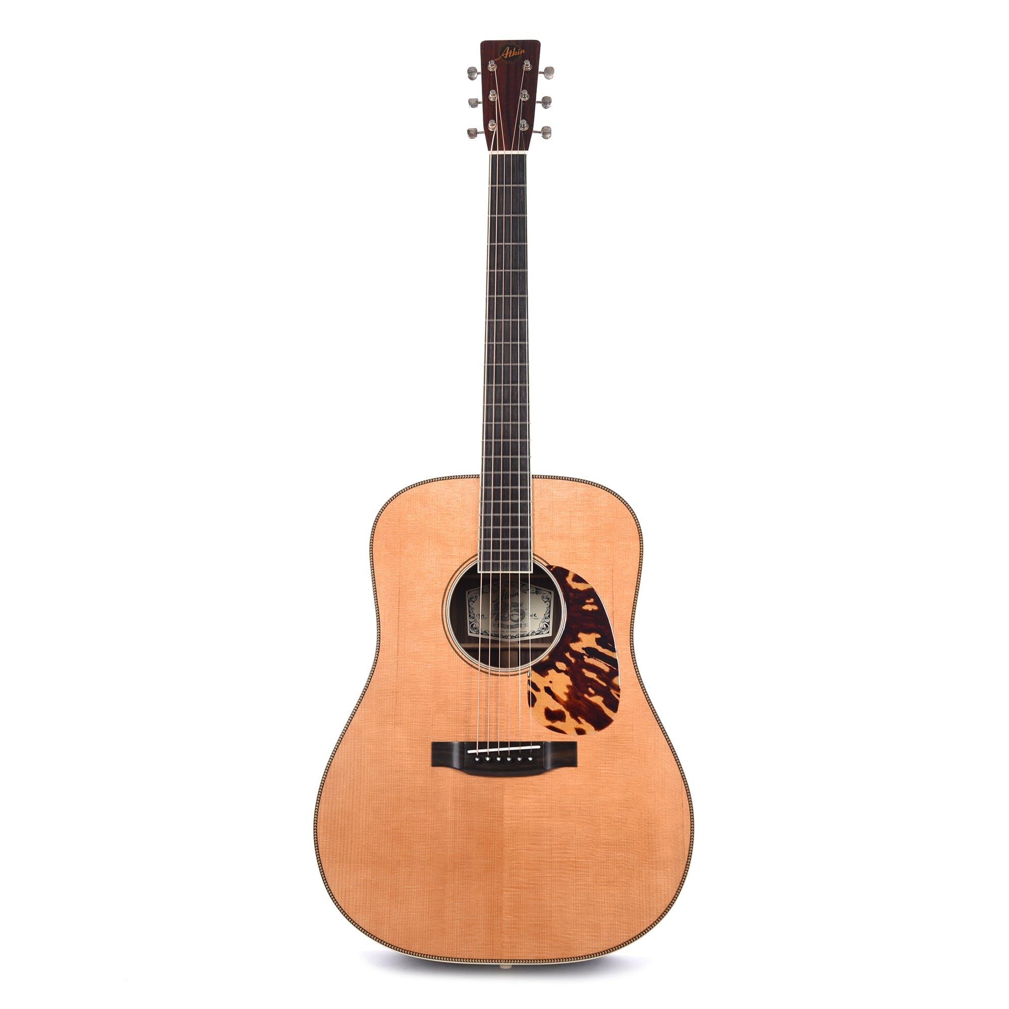 Atkin The White Rice Aged Baked Sitka/Rosewood Natural Acoustic Guitars / Dreadnought