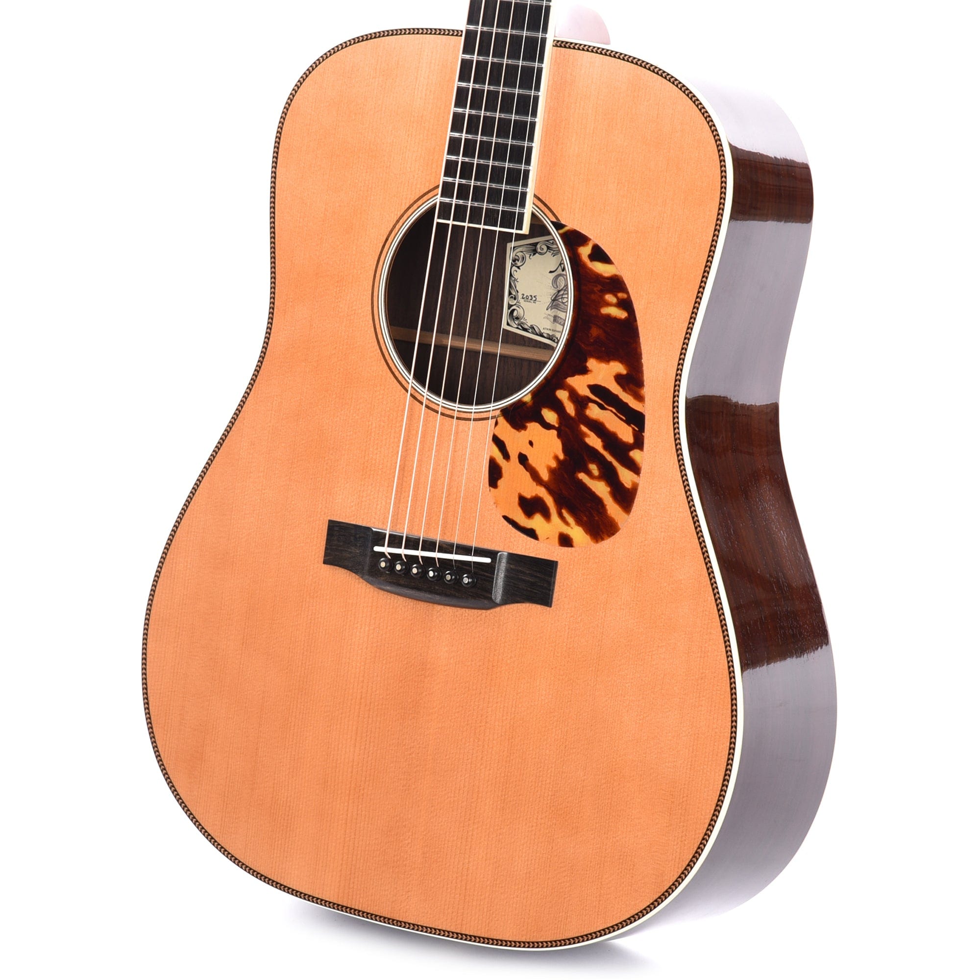 Atkin The White Rice Aged Baked Sitka/Rosewood Natural Acoustic Guitars / Dreadnought