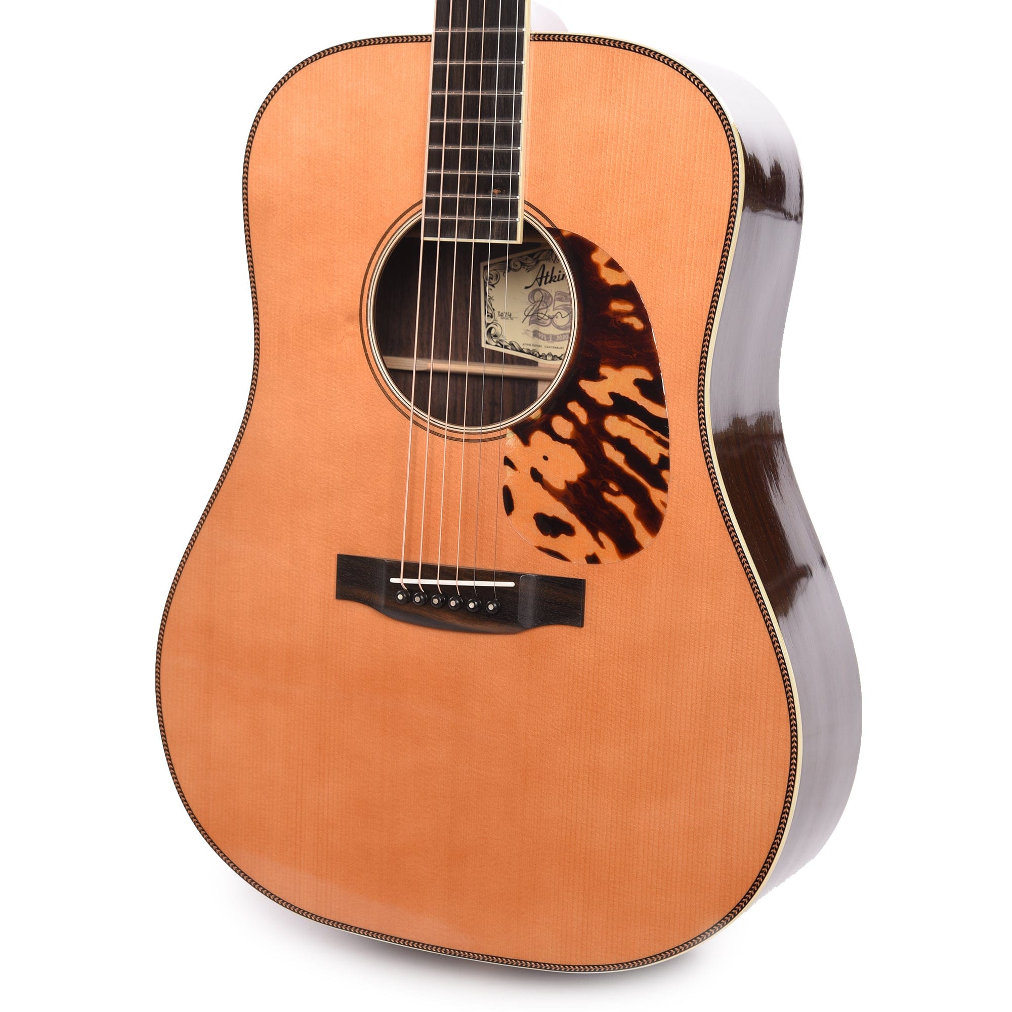 Atkin The White Rice Aged Baked Sitka/Rosewood Natural Acoustic Guitars / Dreadnought