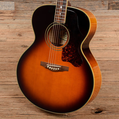 Atkin The AJ Jumbo Aged Baked Sitka/Flamed Maple Sunburst 2021 Acoustic Guitars / Jumbo
