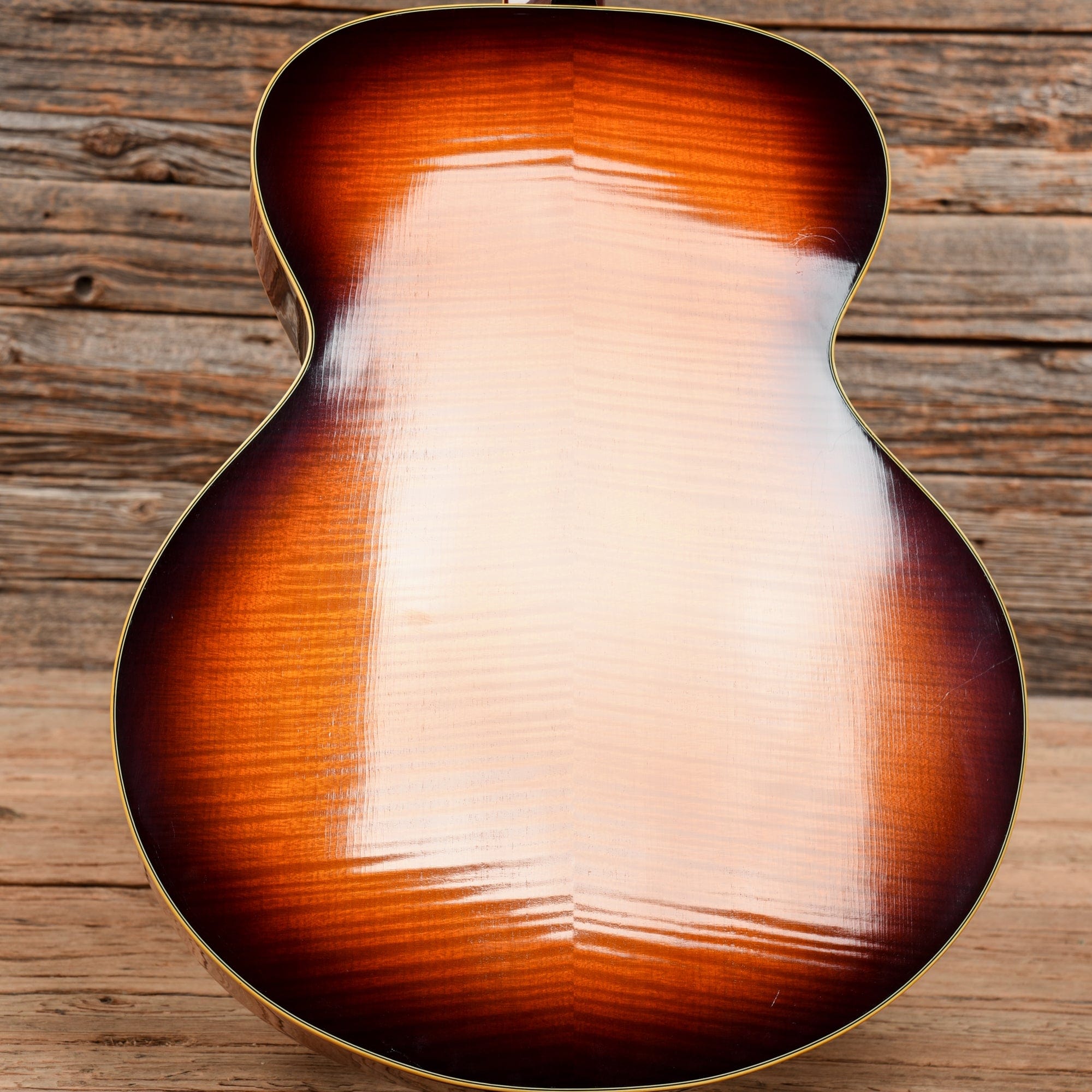 Atkin The AJ Jumbo Aged Baked Sitka/Flamed Maple Sunburst 2021 Acoustic Guitars / Jumbo