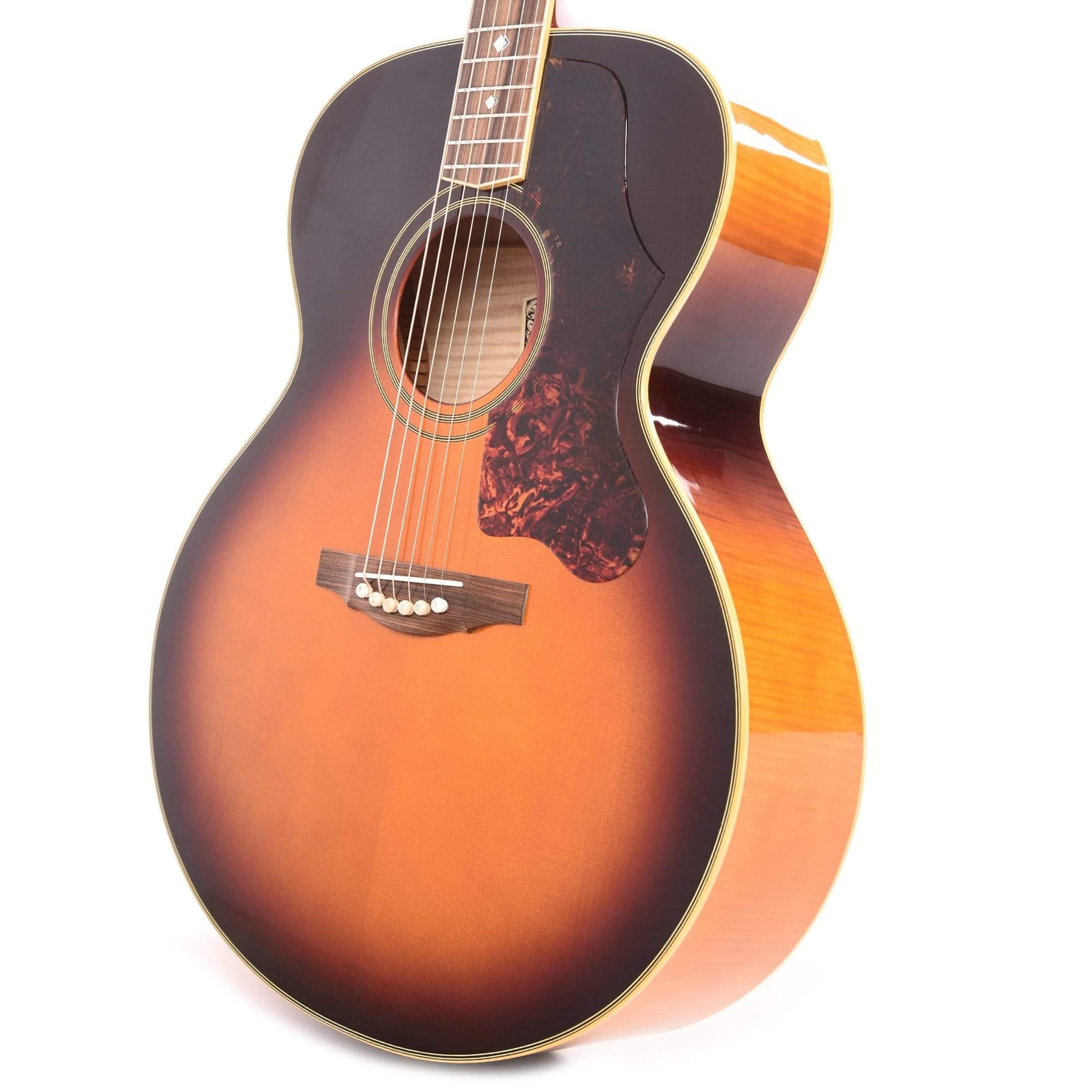 Atkin The AJ Jumbo Aged Baked Sitka/Flamed Maple Sunburst Acoustic Guitars / Jumbo
