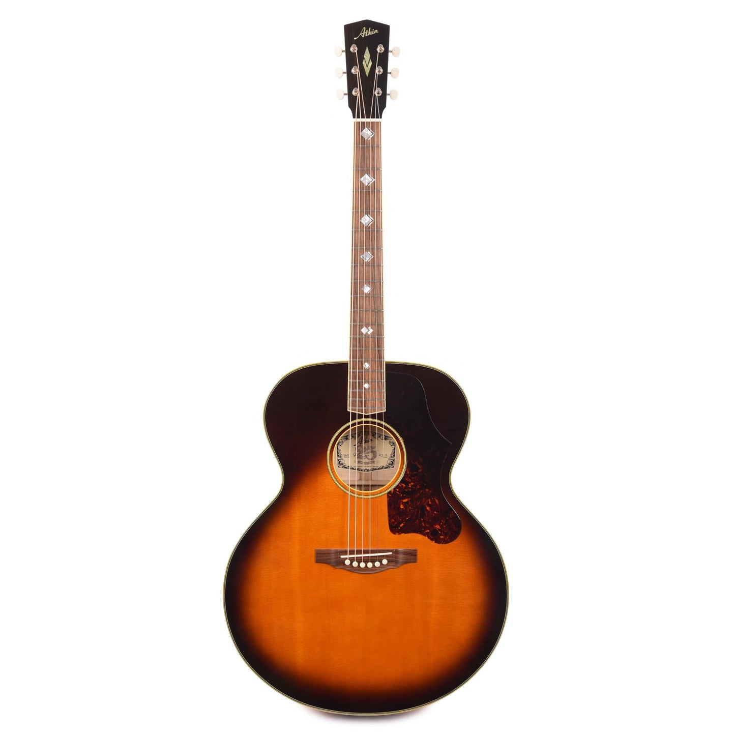Atkin The AJ Jumbo Aged Baked Sitka/Flamed Maple Sunburst Acoustic Guitars / Jumbo