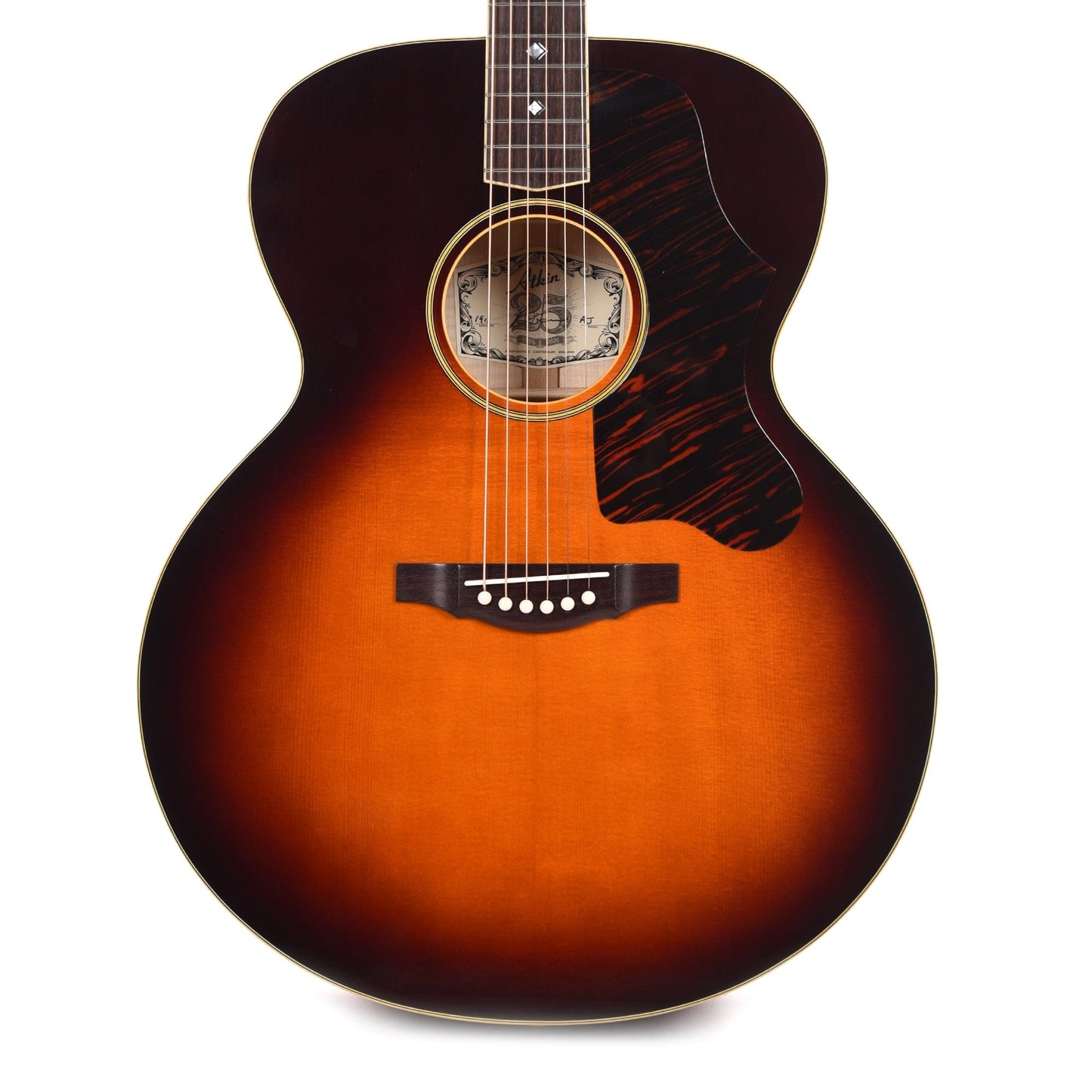 Atkin The AJ Jumbo Aged Baked Sitka/Flamed Maple Sunburst Acoustic Guitars / Jumbo
