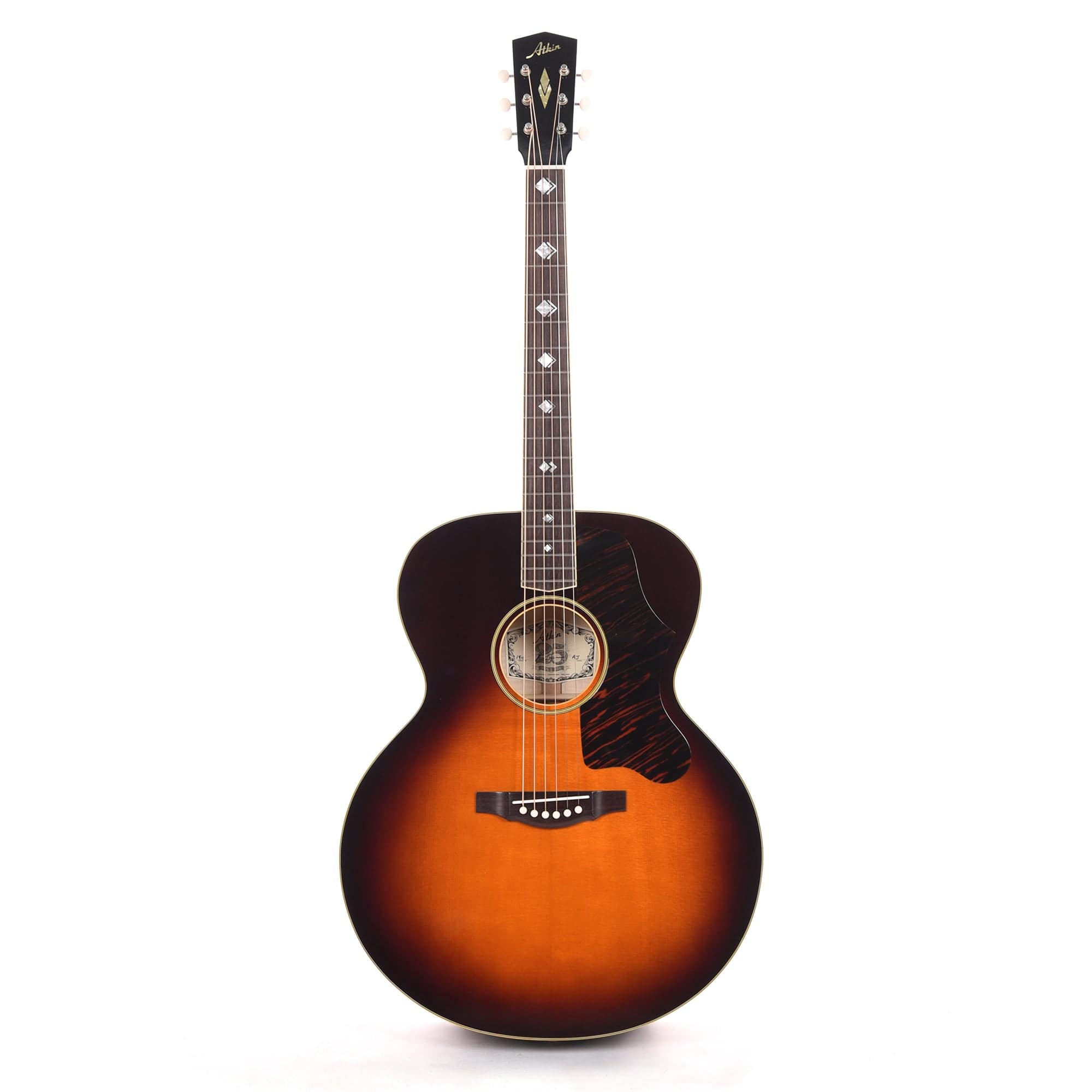 Atkin The AJ Jumbo Aged Baked Sitka/Flamed Maple Sunburst Acoustic Guitars / Jumbo