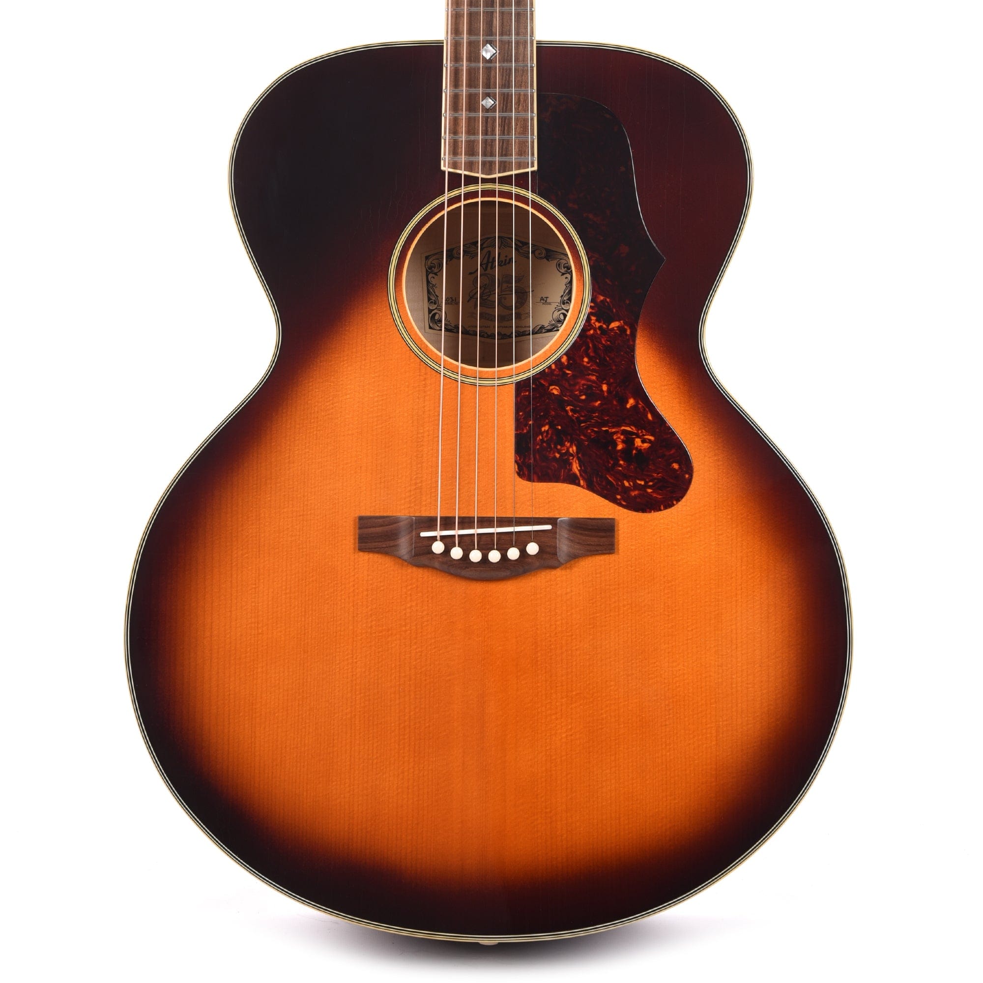 Atkin The AJ Jumbo Aged Baked Sitka/Flamed Maple Sunburst Acoustic Guitars / Jumbo