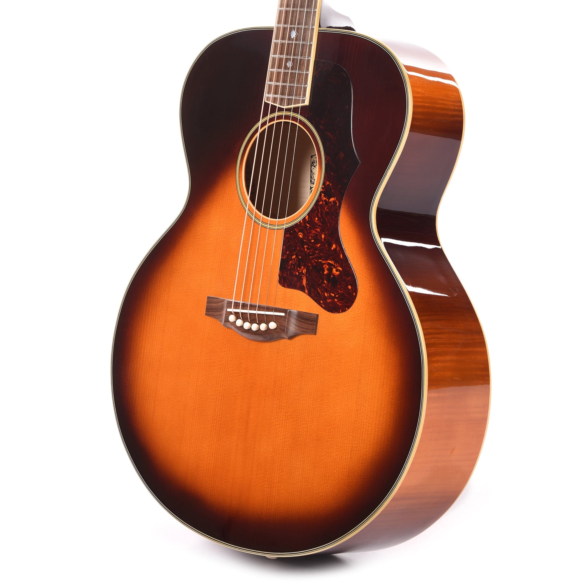 Atkin The AJ Jumbo Aged Baked Sitka/Flamed Maple Sunburst Acoustic Guitars / Jumbo
