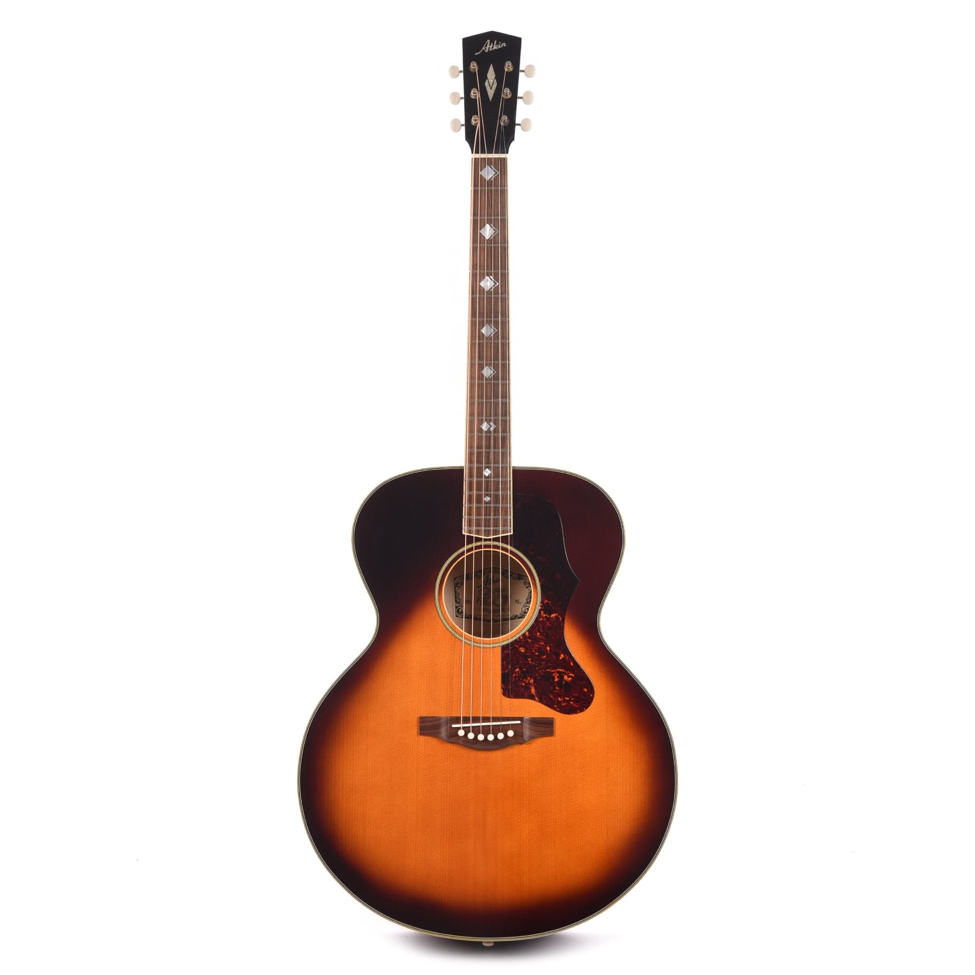 Atkin The AJ Jumbo Aged Baked Sitka/Flamed Maple Sunburst Acoustic Guitars / Jumbo