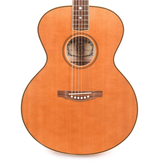 Atkin The ASJ Small Jumbo Aged Baked Sitka/Mahogany Amber Acoustic Guitars / Jumbo
