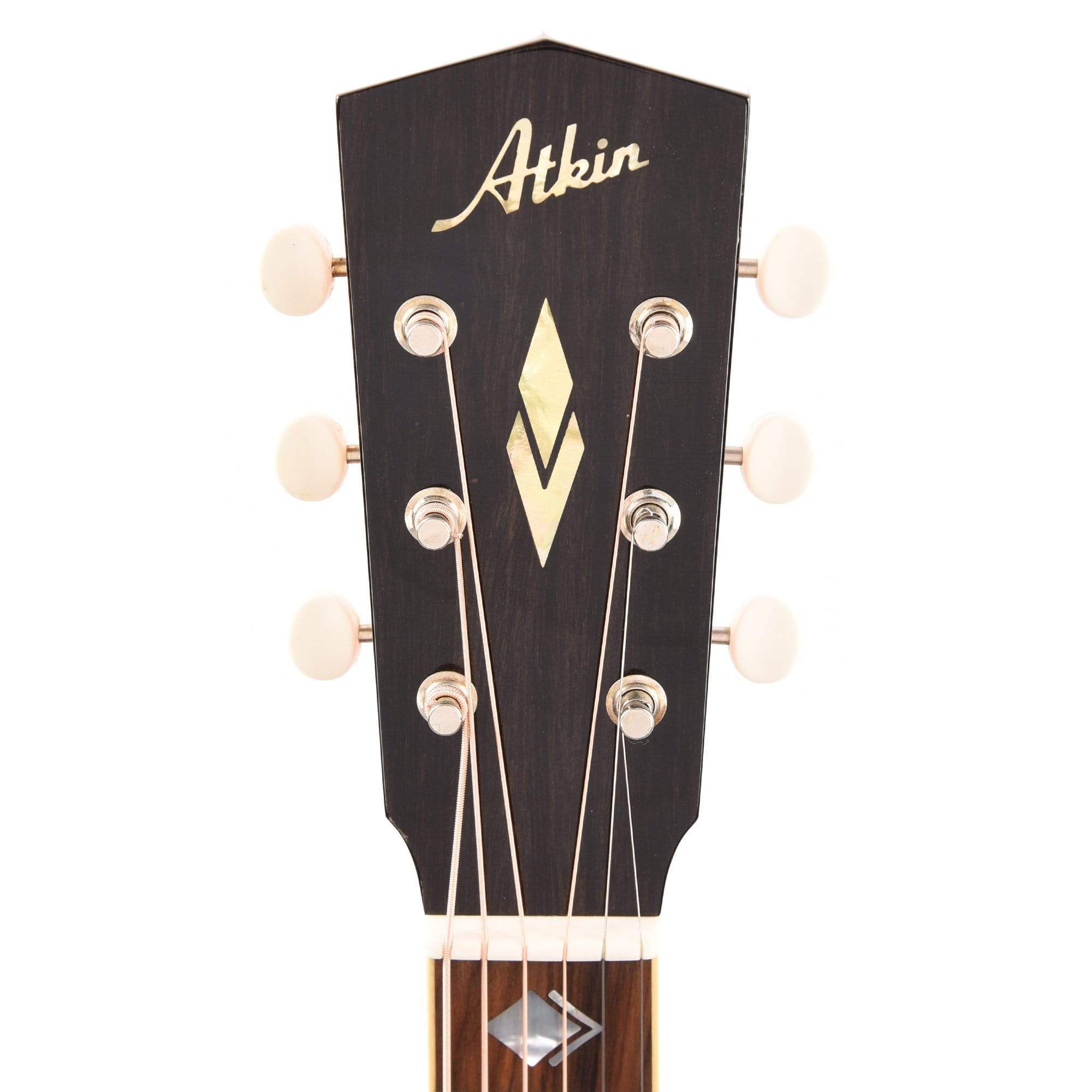 Atkin The ASJ Small Jumbo Aged Baked Sitka/Mahogany Amber Acoustic Guitars / Jumbo