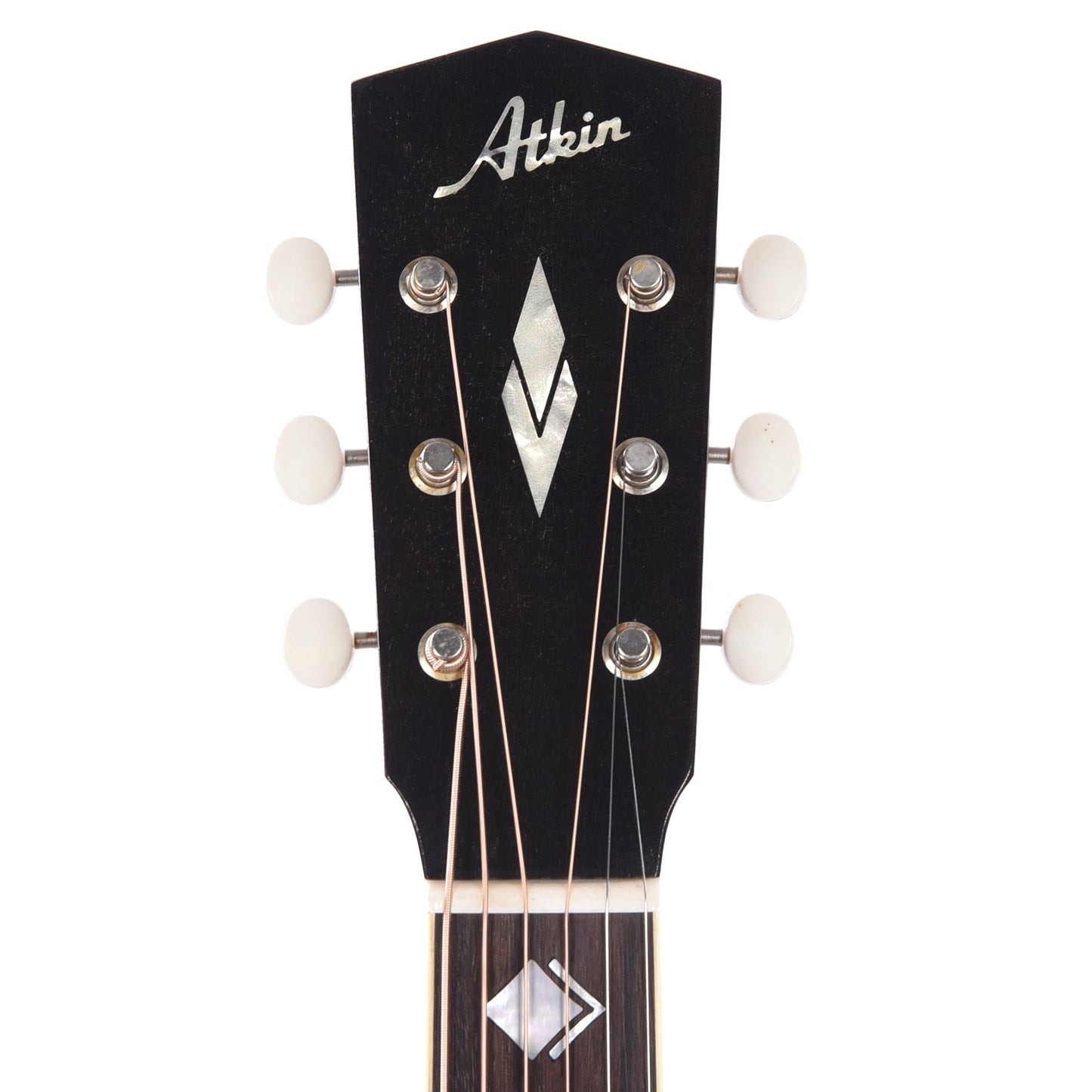 Atkin The ASJ Small Jumbo Aged Baked Sitka/Mahogany Natural w/Cherry Back & No Pickguard Acoustic Guitars / Jumbo