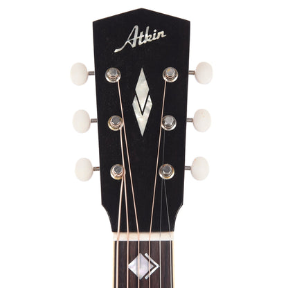 Atkin The ASJ Small Jumbo Aged Baked Sitka/Mahogany Natural w/Cherry Back & No Pickguard Acoustic Guitars / Jumbo