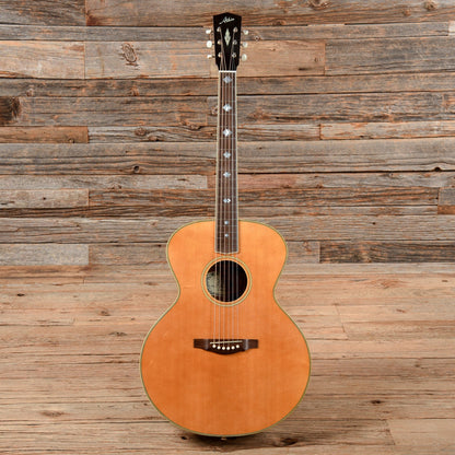 Atkin The ASJ Small Jumbo Aged Baked Sitka/Mahogany Natural w/Cherry Back & No Pickguard Acoustic Guitars / Jumbo