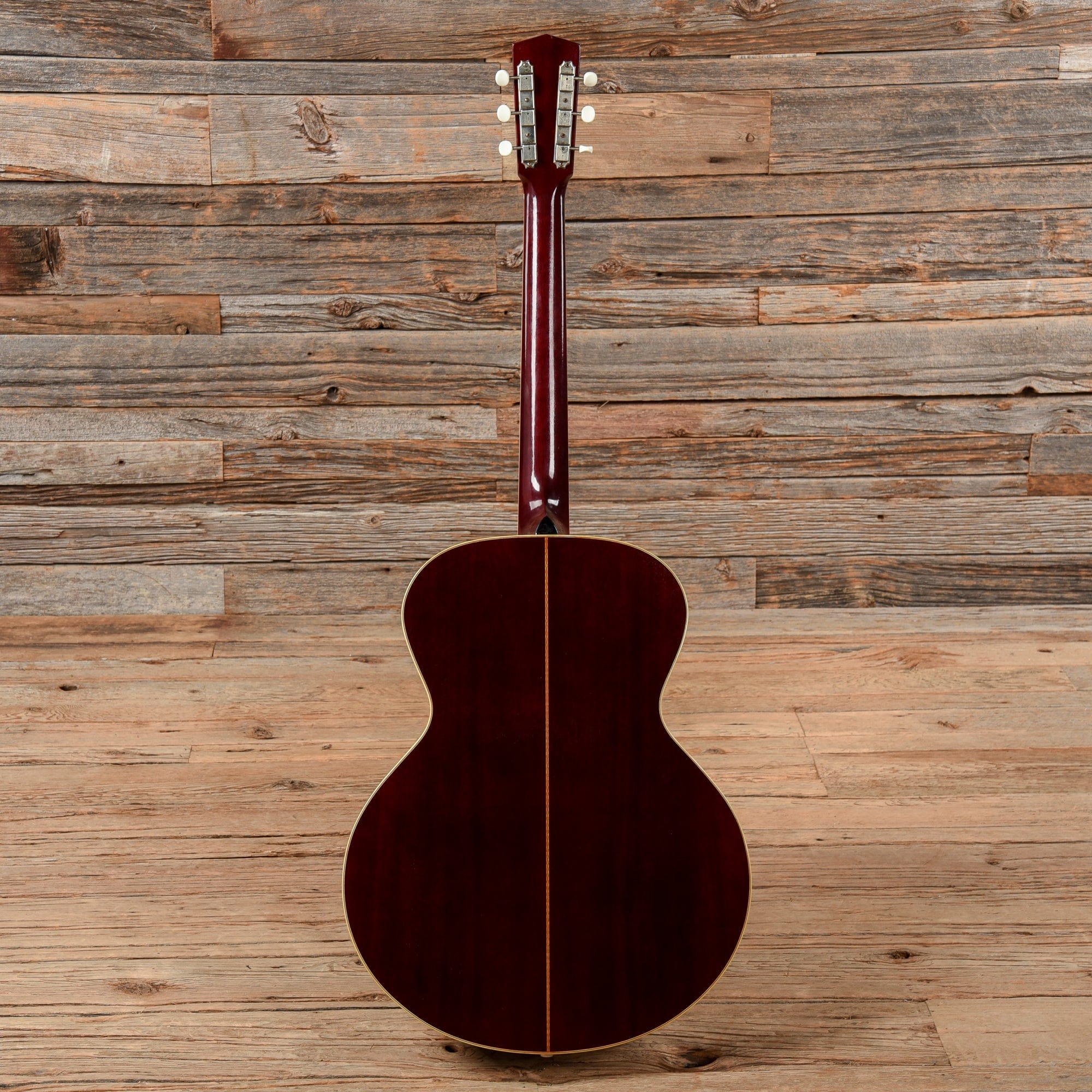 Atkin The ASJ Small Jumbo Aged Baked Sitka/Mahogany Natural w/Cherry Back & No Pickguard Acoustic Guitars / Jumbo