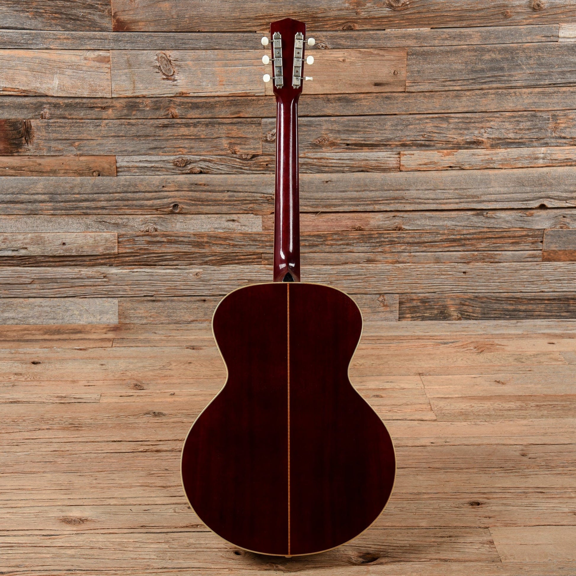 Atkin The ASJ Small Jumbo Aged Baked Sitka/Mahogany Natural w/Cherry Back & No Pickguard Acoustic Guitars / Jumbo
