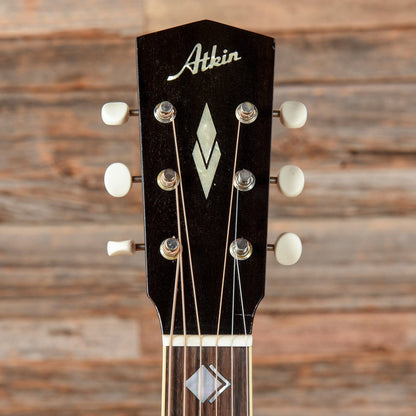Atkin The ASJ Small Jumbo Aged Baked Sitka/Mahogany Natural w/Cherry Back & No Pickguard Acoustic Guitars / Jumbo