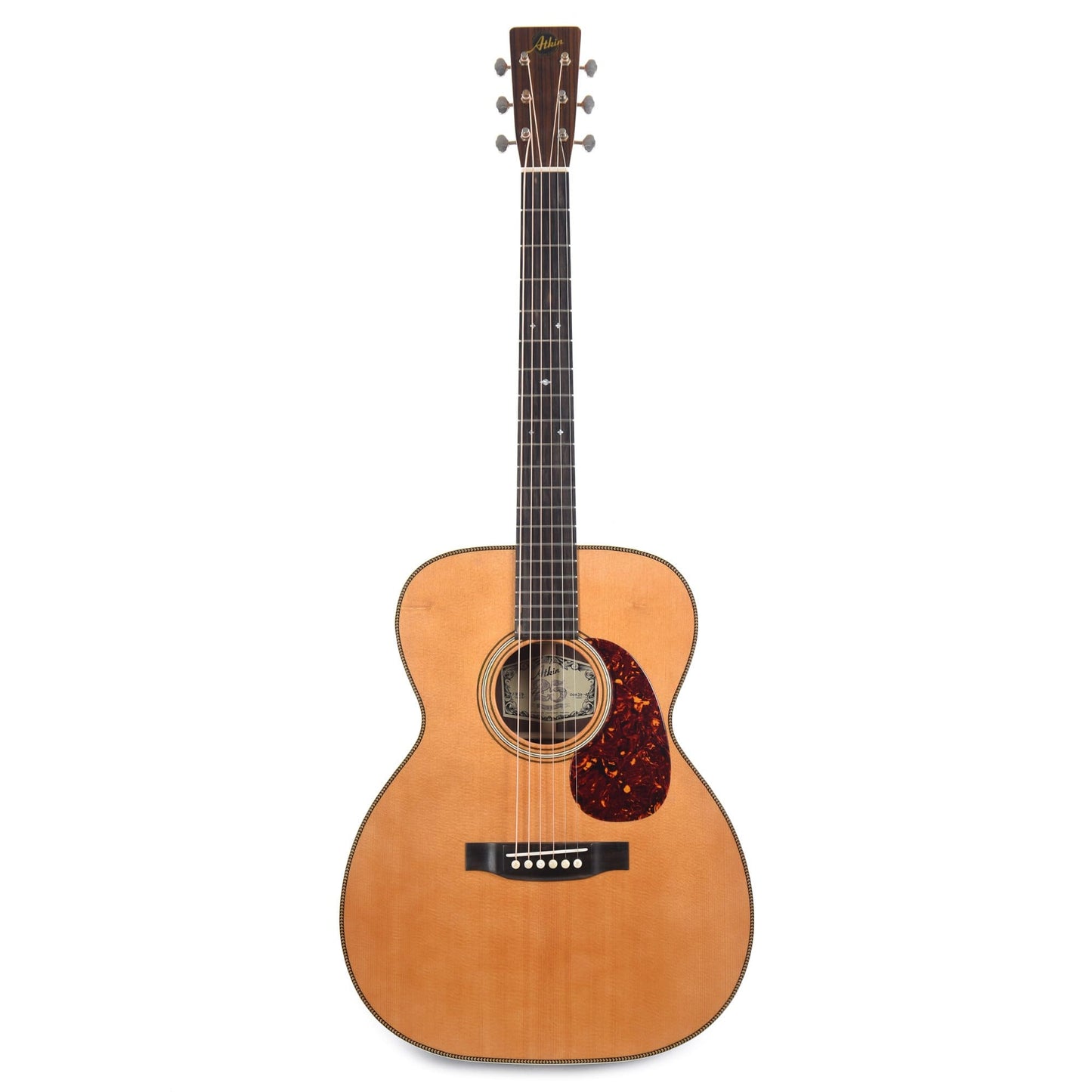 Atkin 00037 Aged Baked Sitka/Rosewood Natural Acoustic Guitars / OM and Auditorium