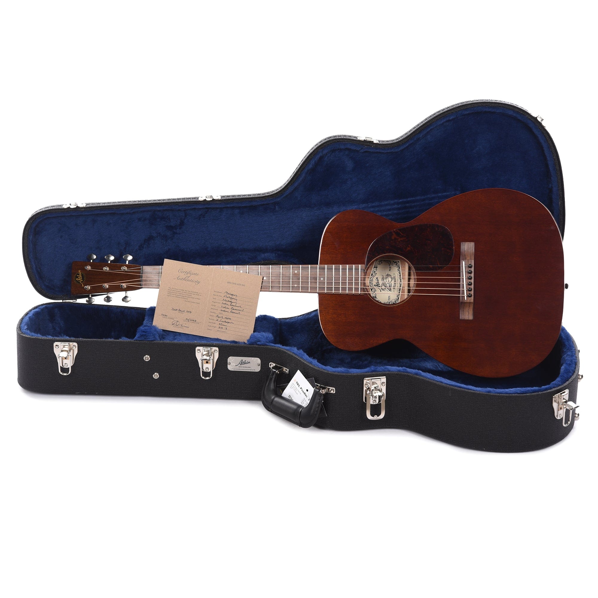 Atkin Dust Bowl 00 Mahogany Natural Acoustic Guitars / OM and Auditorium