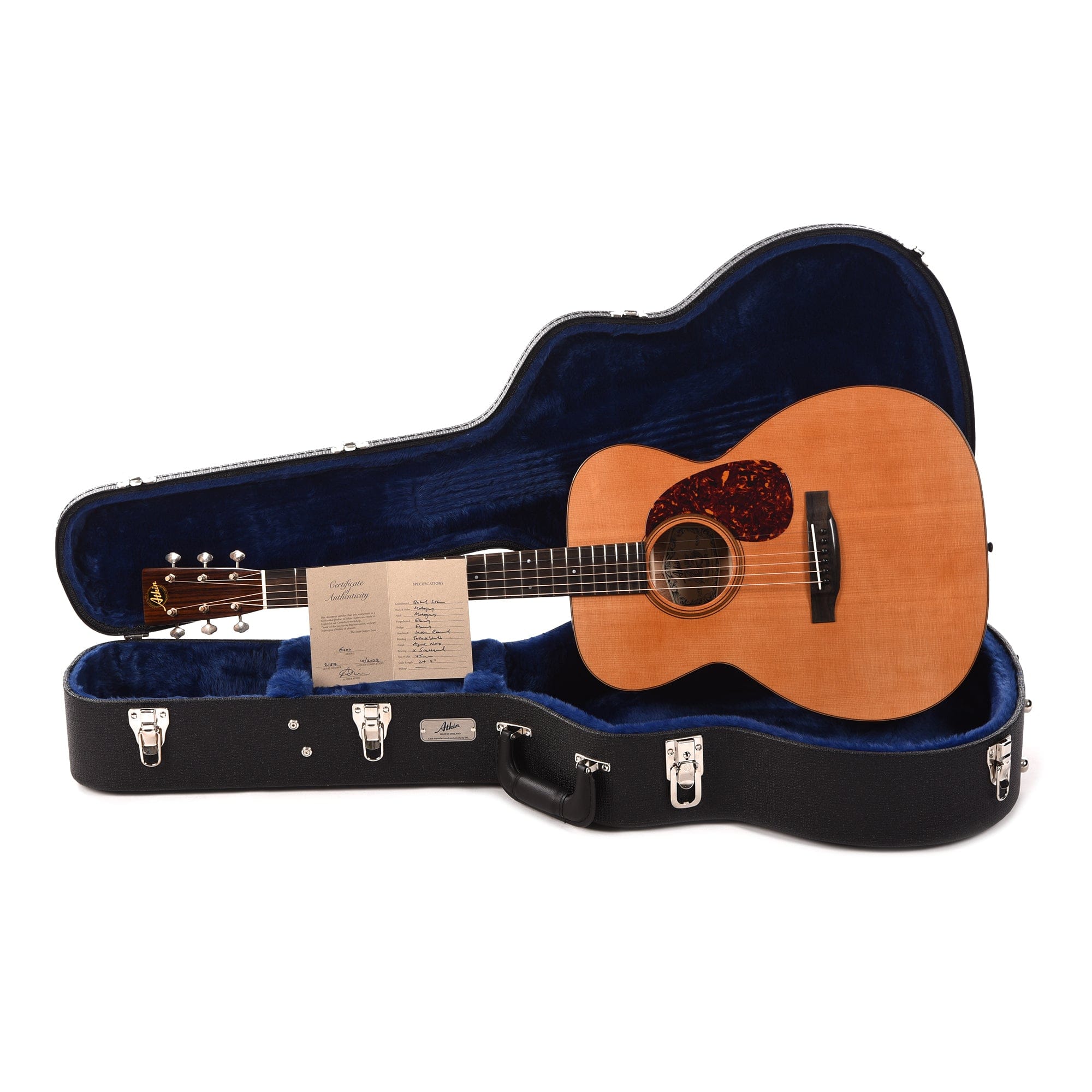 Atkin Essential 000 Aged Baked Sitka/Mahogany Natural Acoustic Guitars / OM and Auditorium