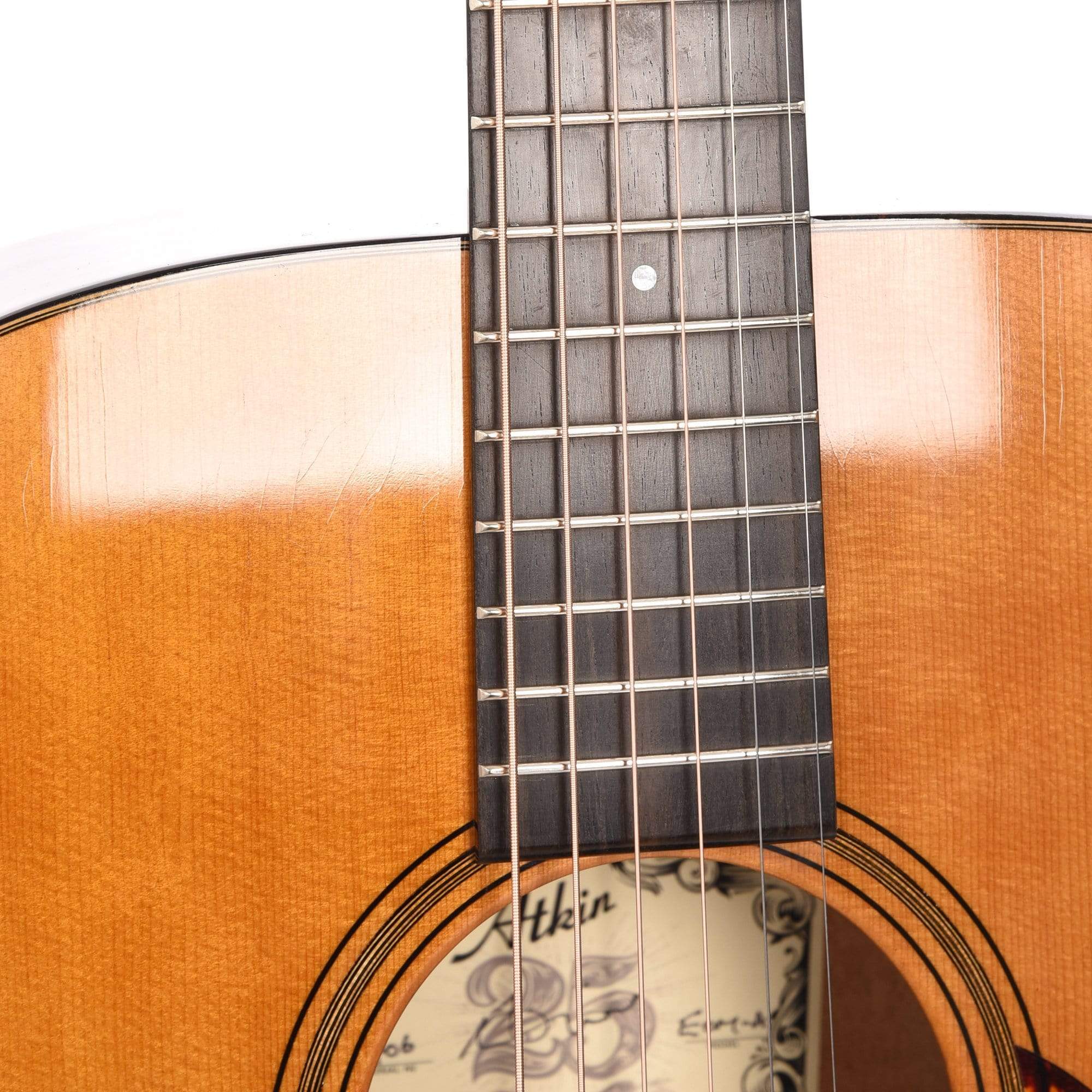 Atkin Essential OM Aged Baked Sitka/Mahogany Natural Acoustic Guitars / OM and Auditorium