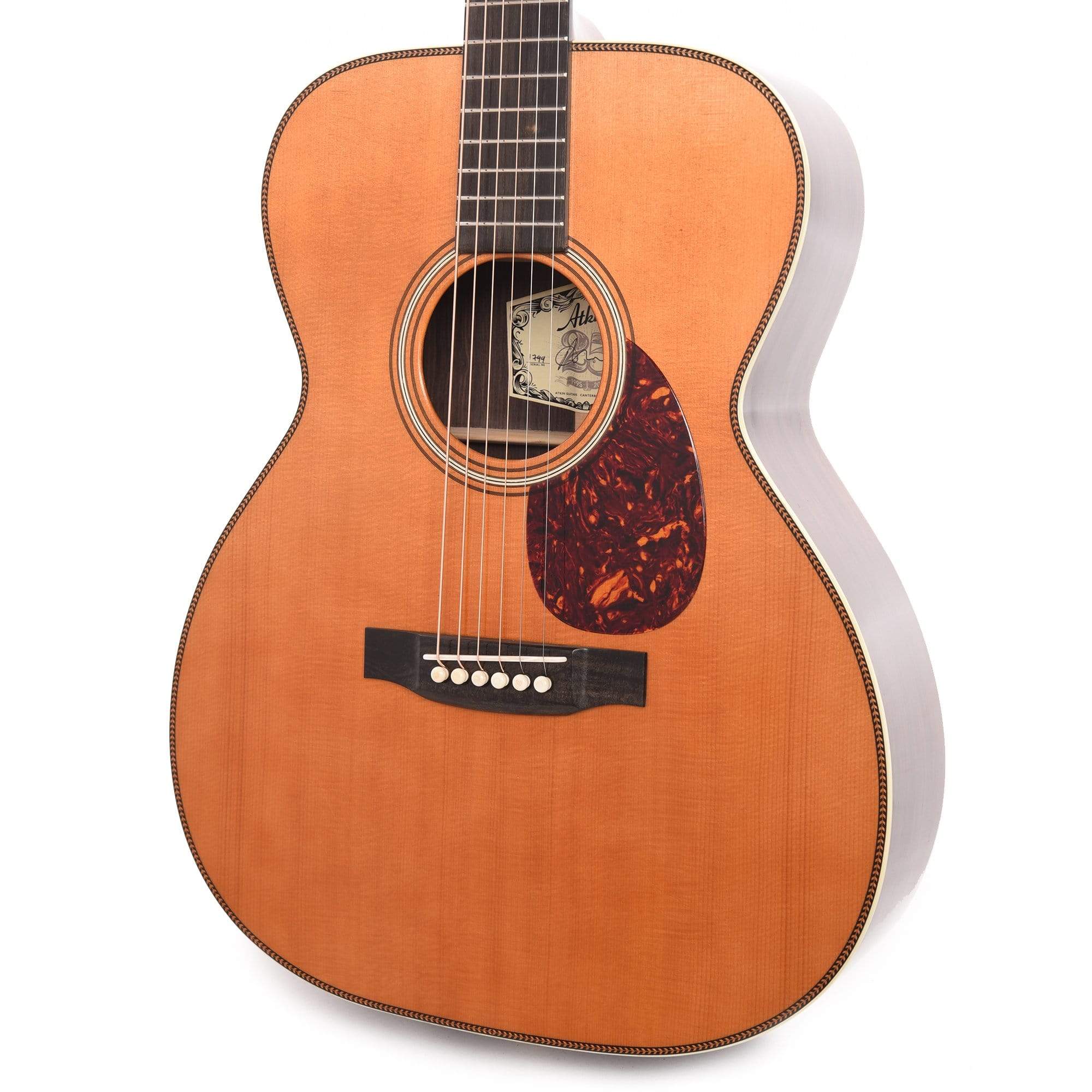 Atkin OM37 Aged Baked Sitka/Rosewood Natural Acoustic Guitars / OM and Auditorium