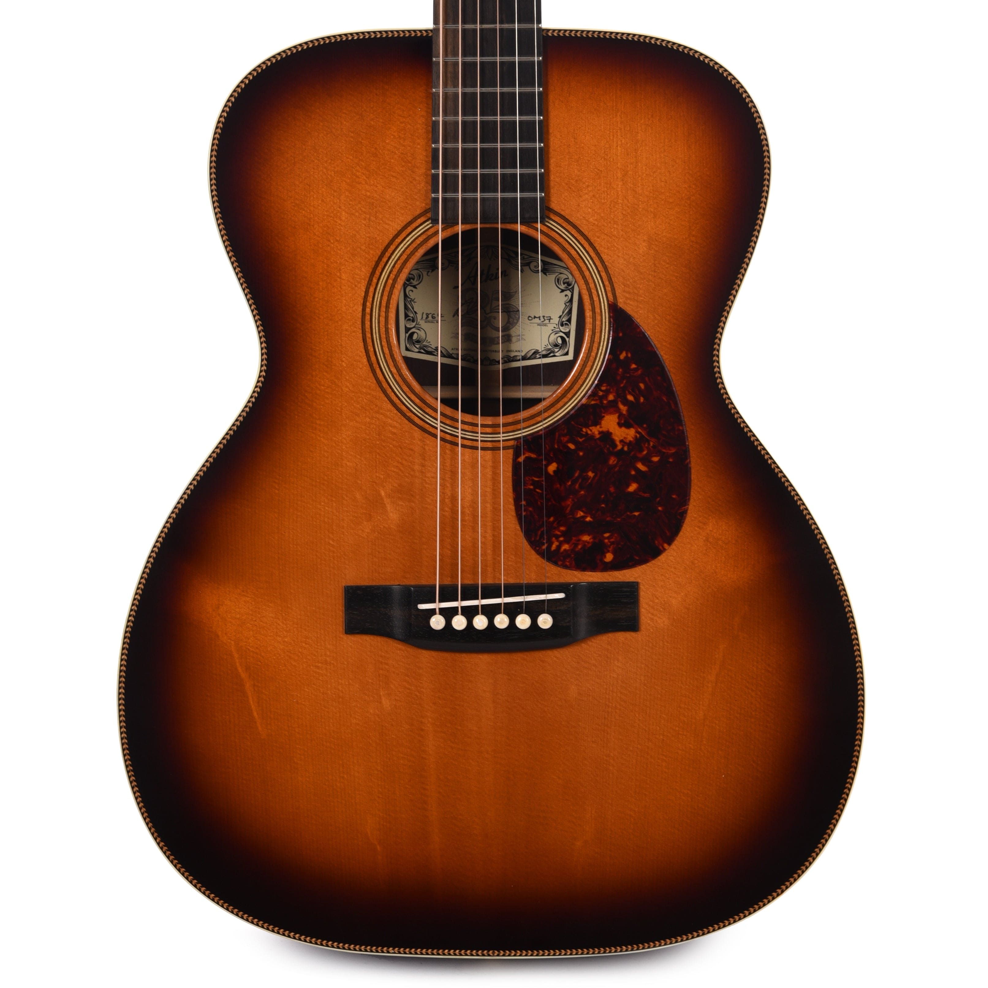 Atkin OM37 Aged Baked Sitka/Rosewood Sunburst Acoustic Guitars / OM and Auditorium