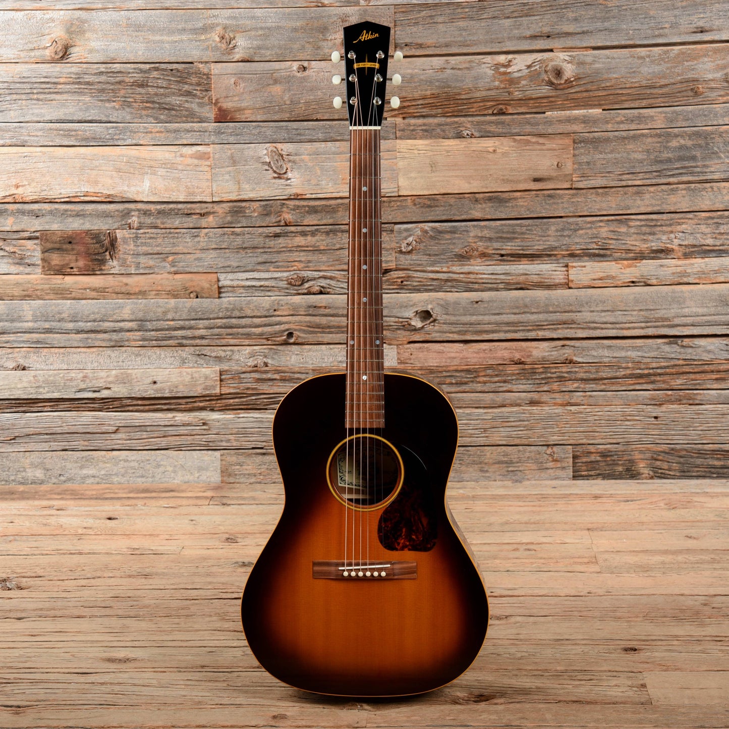 Atkin The Forty Seven Baked Sitka/Mahogany Aged Sunburst Acoustic Guitars / OM and Auditorium