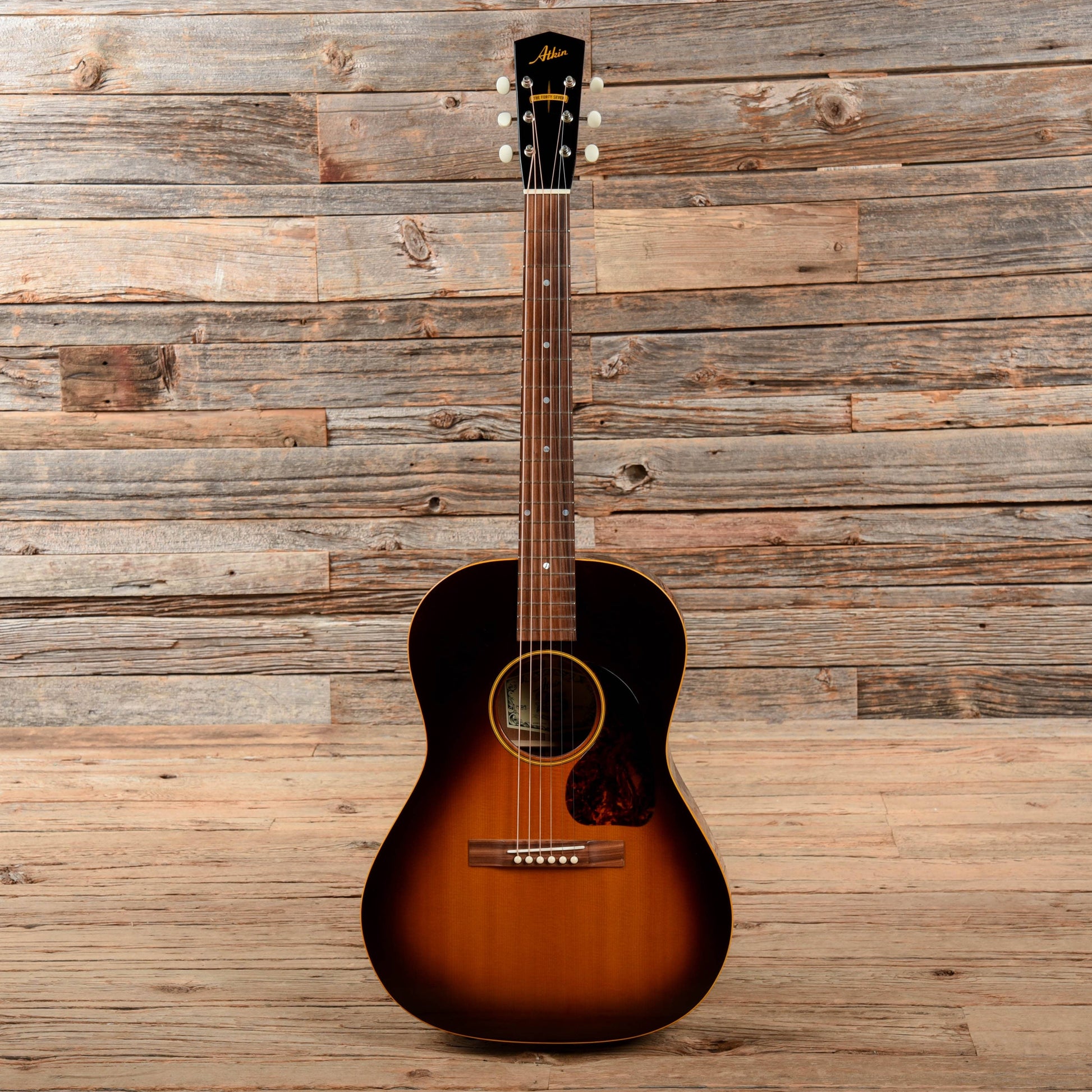 Atkin The Forty Seven Baked Sitka/Mahogany Aged Sunburst Acoustic Guitars / OM and Auditorium