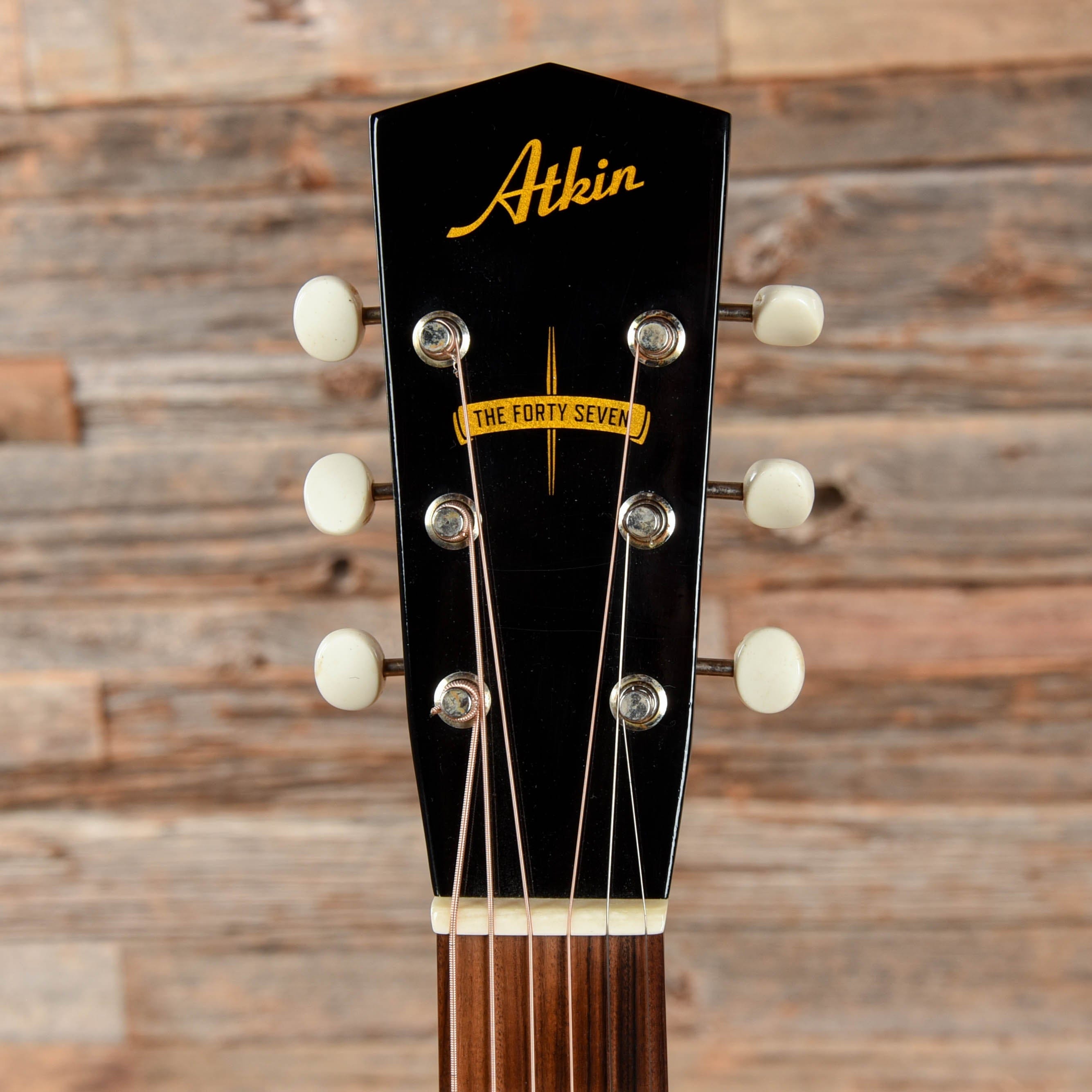 Atkin The Forty Seven Baked Sitka/Mahogany Aged Sunburst Acoustic Guitars / OM and Auditorium