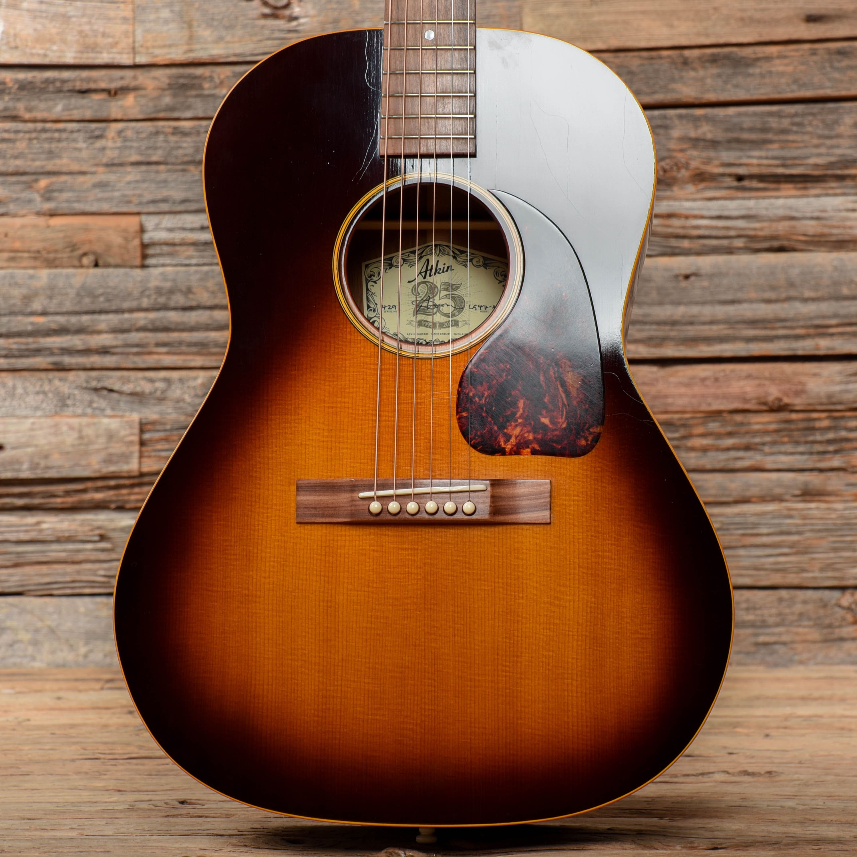 Atkin The Forty Seven Baked Sitka/Mahogany Aged Sunburst Acoustic Guitars / OM and Auditorium