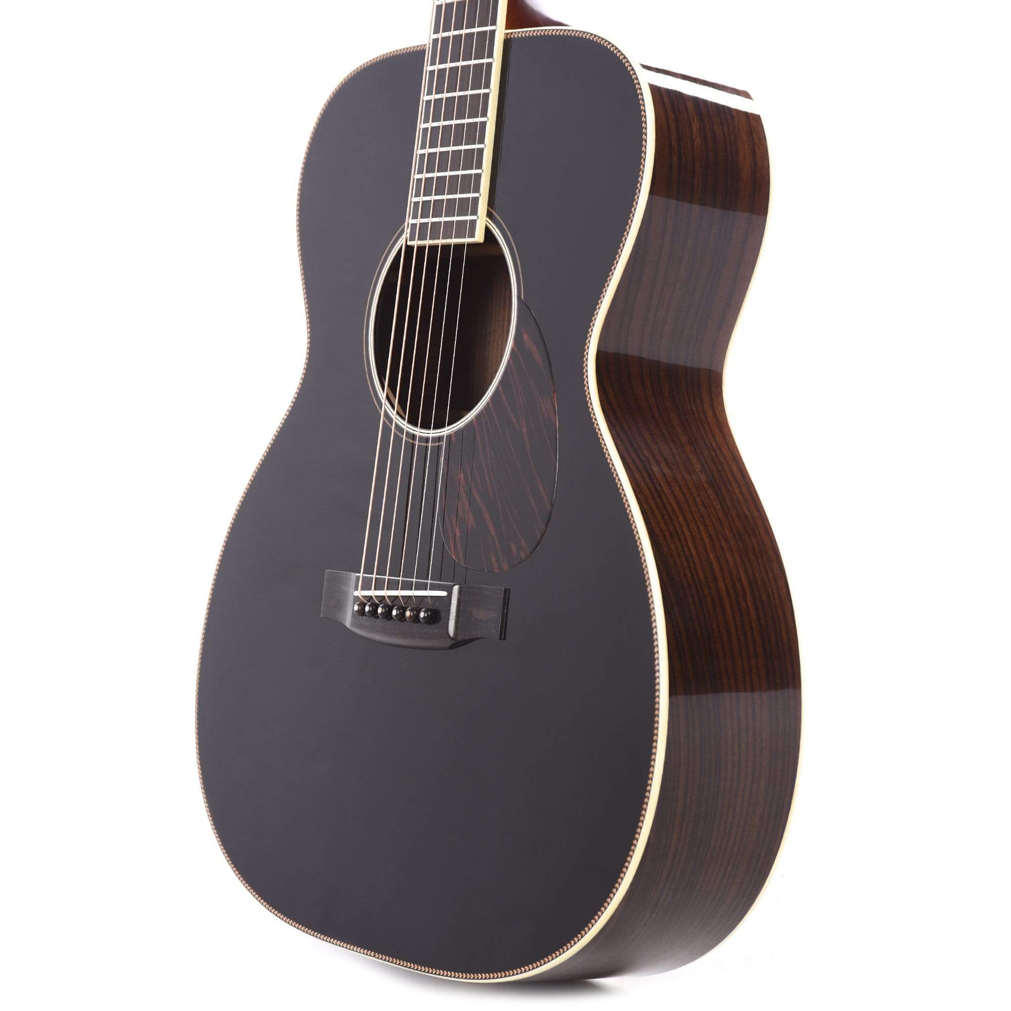 Atkin The White Rice OM Aged Torrified Sitka/Rosewood Black Top Acoustic Guitars / OM and Auditorium