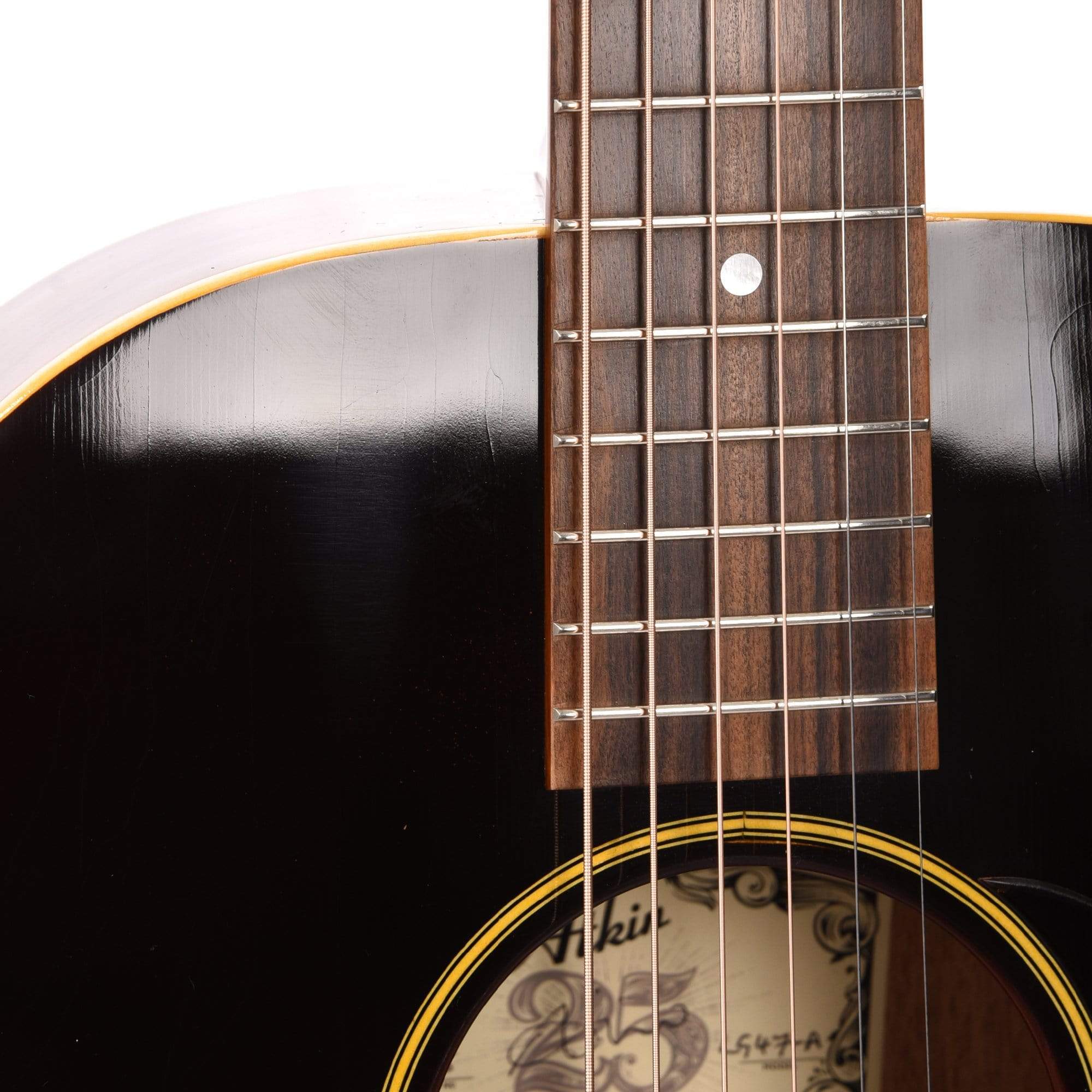 Atkin The Forty Seven Aged Baked Sitka/Mahogany Sunburst Acoustic Guitars / Parlor