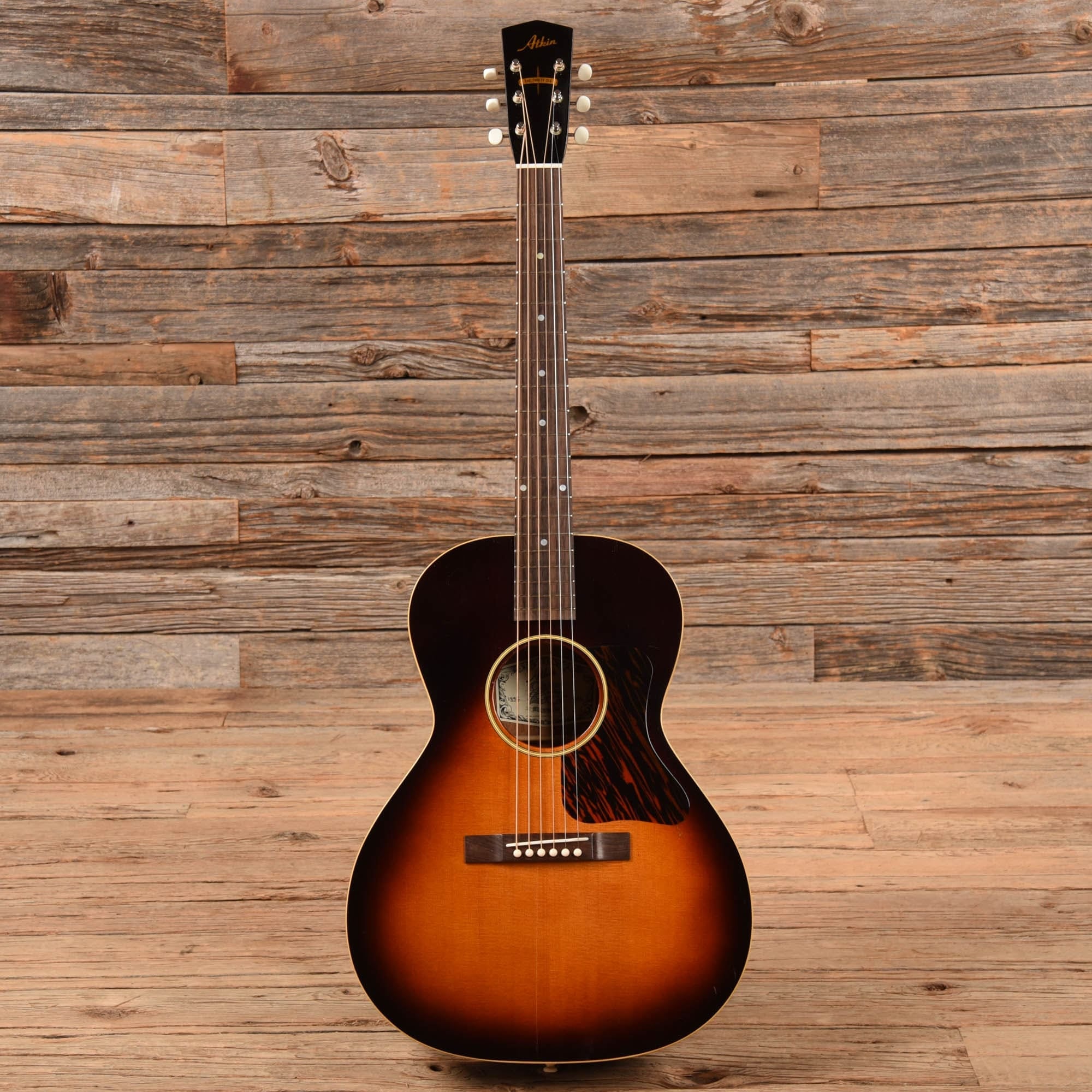 Atkin The Thirty Six Aged Baked Sitka/Mahogany Sunburst Acoustic Guitars / Parlor