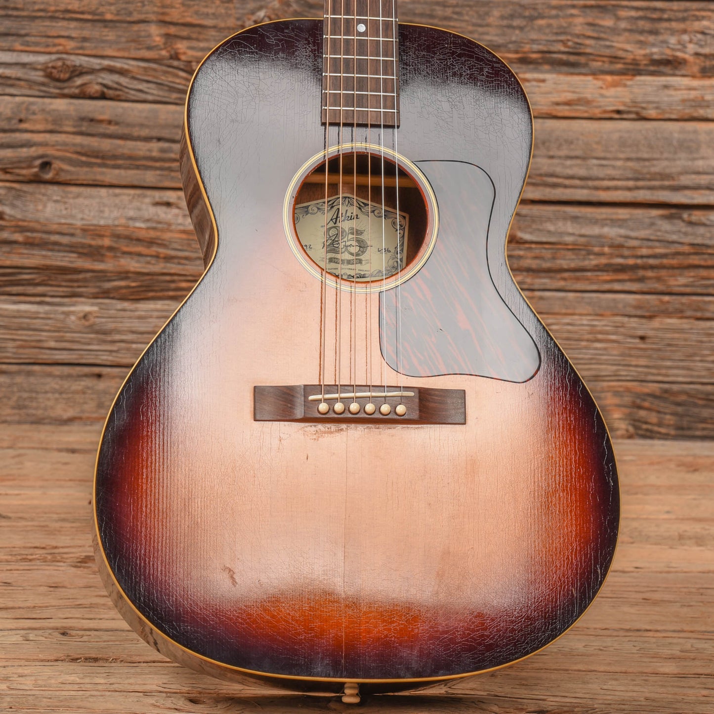 Atkin The Thirty Six Aged Baked Sitka/Mahogany Sunburst Acoustic Guitars / Parlor