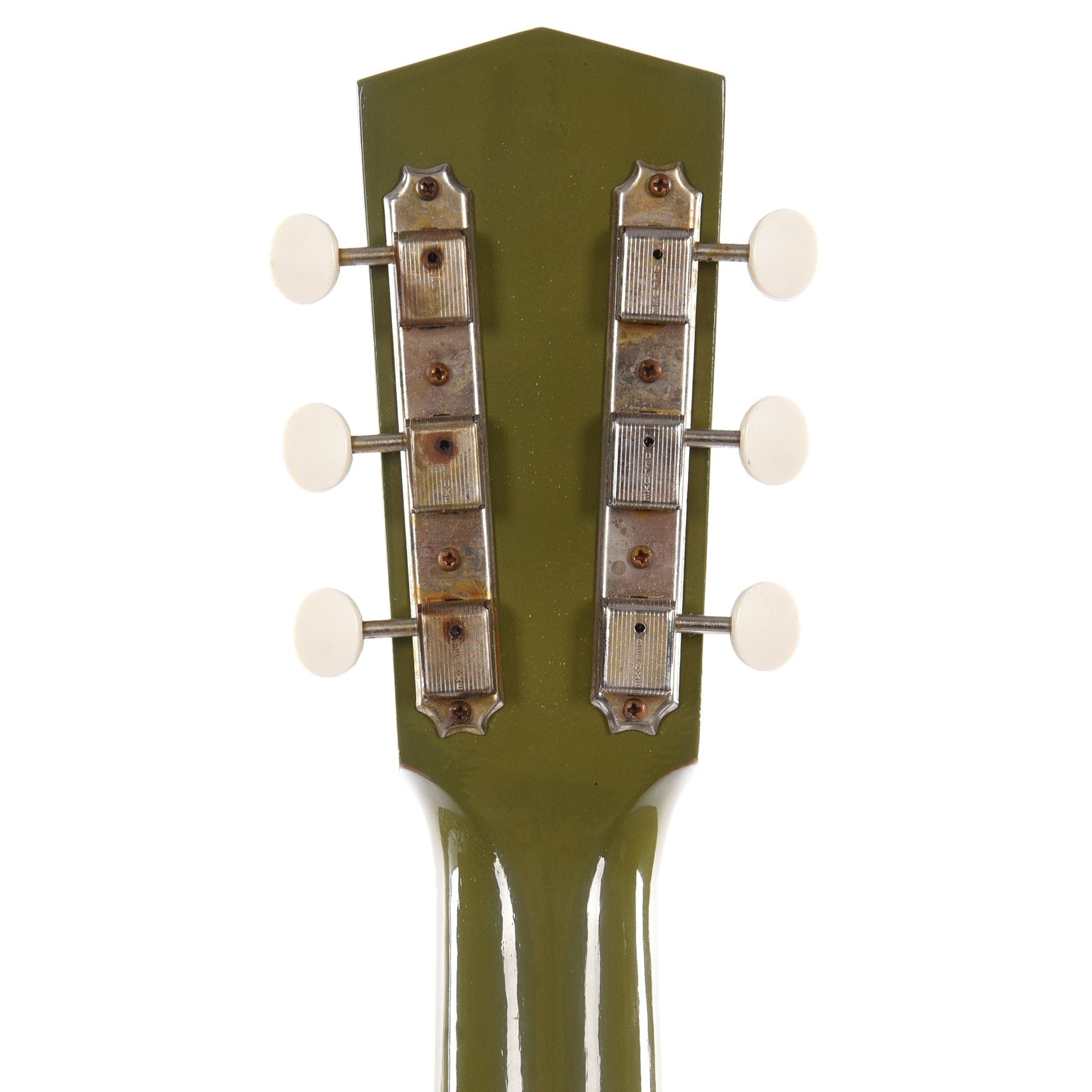 Atkin ASJ Custom 2-Tone Green w/Engraved Pickguard