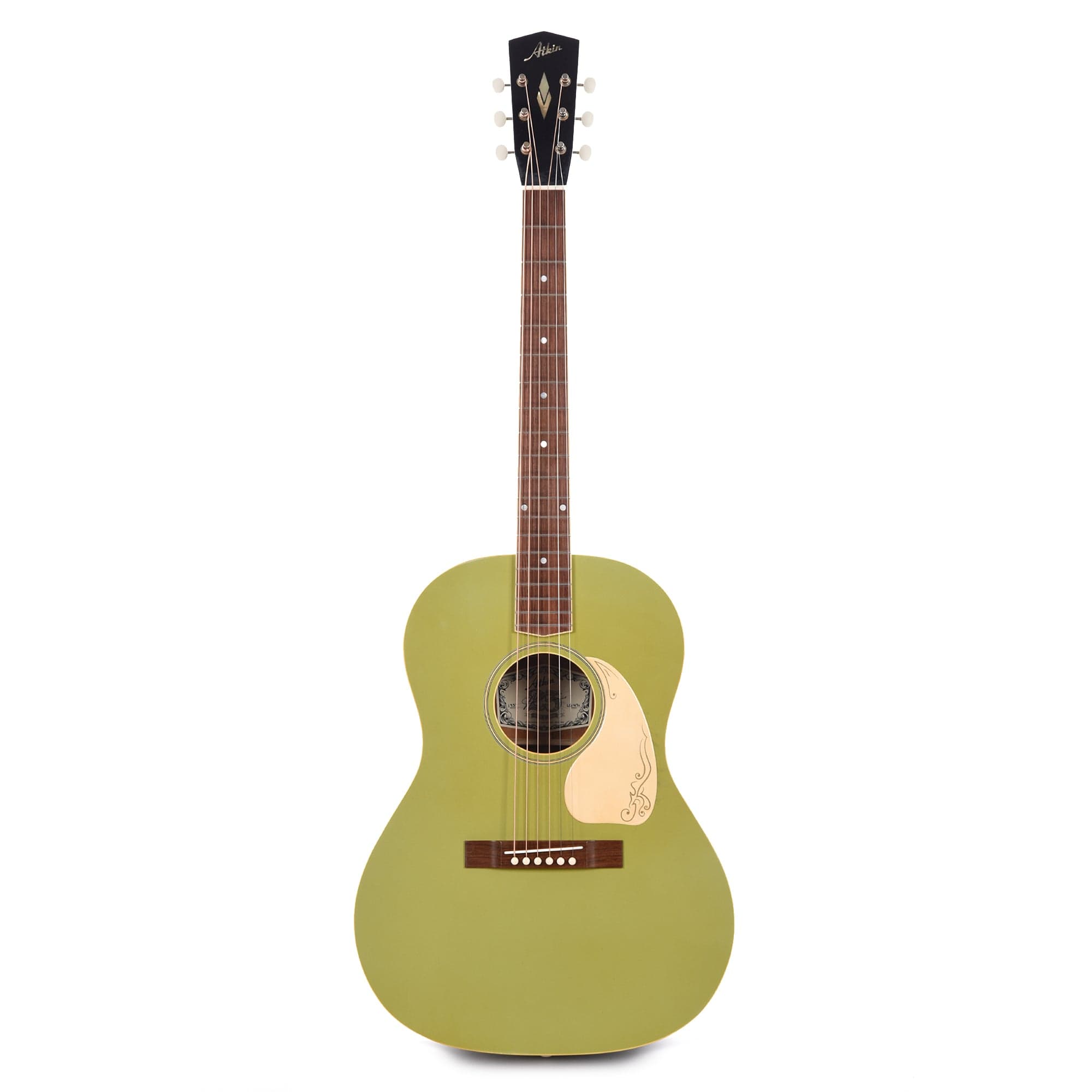 Atkin The Forty Seven Custom Adirondack 2-Tone Green w/Engraved Pickguard