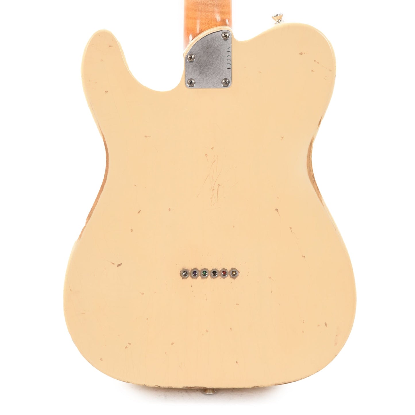 Atkin 59 T-Style Aged Blonde w/Flame Maple Neck Electric Guitars / Solid Body