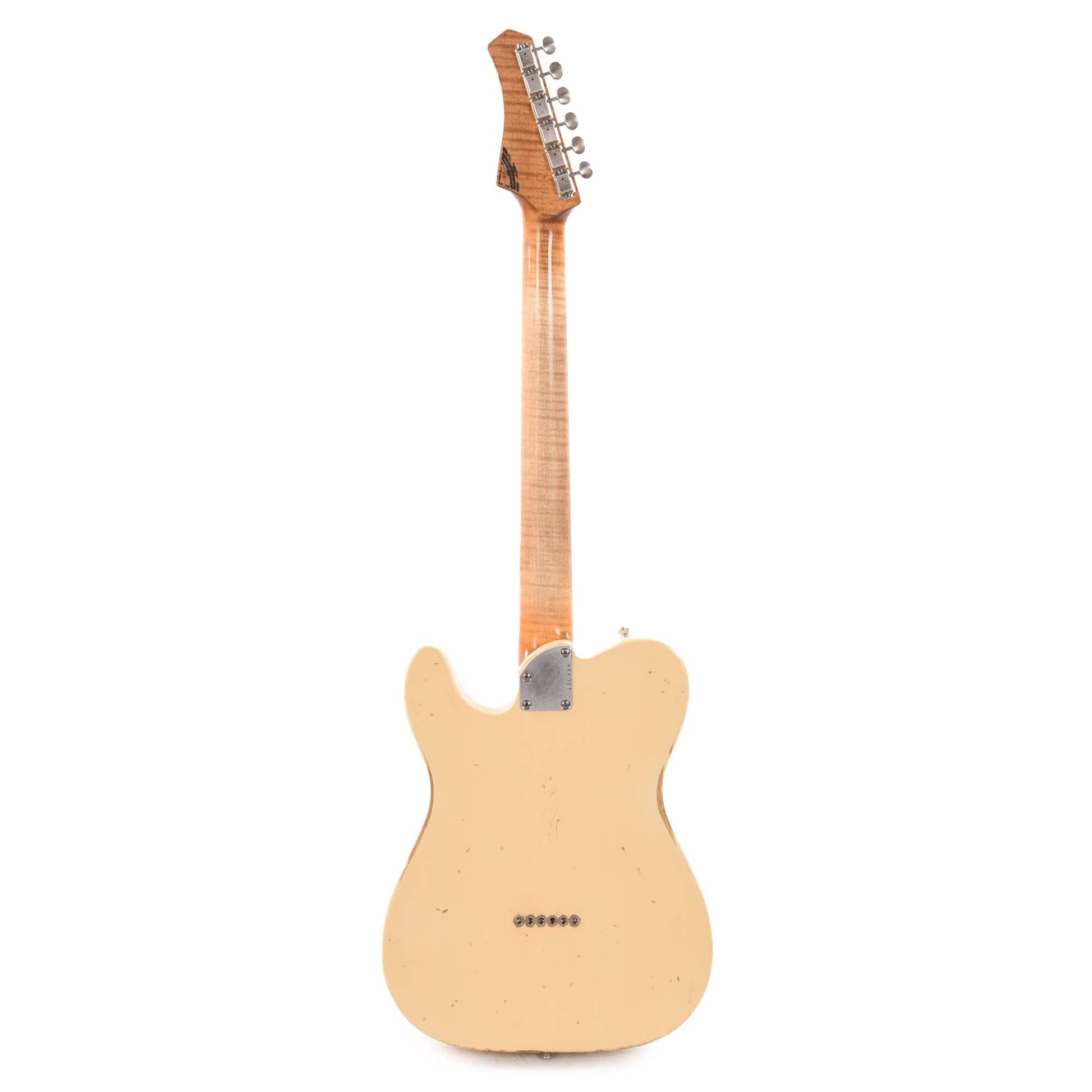 Atkin 59 T-Style Aged Blonde w/Flame Maple Neck Electric Guitars / Solid Body