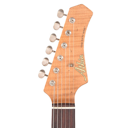 Atkin 59 T-Style Aged Blonde w/Flame Maple Neck Electric Guitars / Solid Body