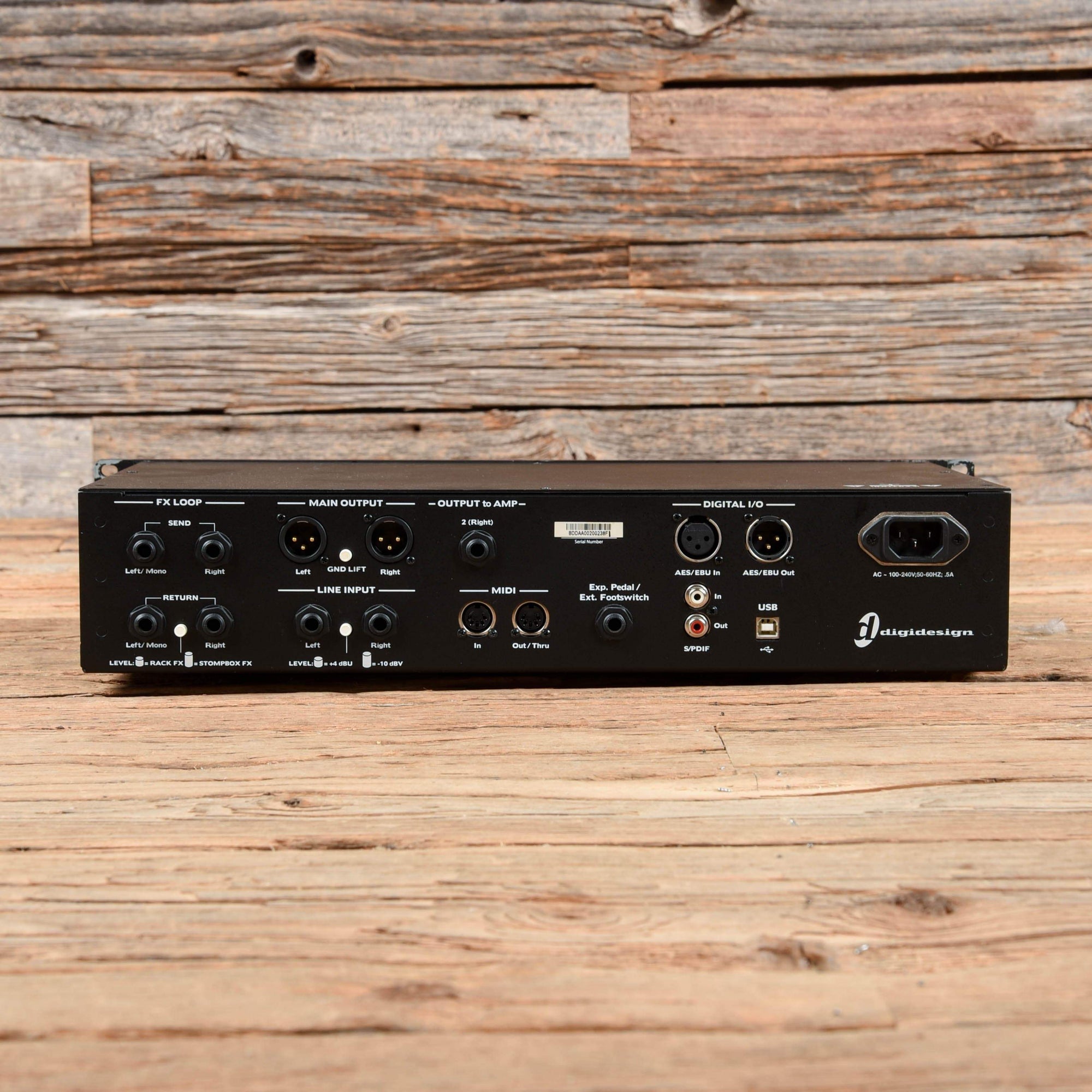 Avid Eleven Rack Guitar MultiEffects Processor and Pro Tools Interfac