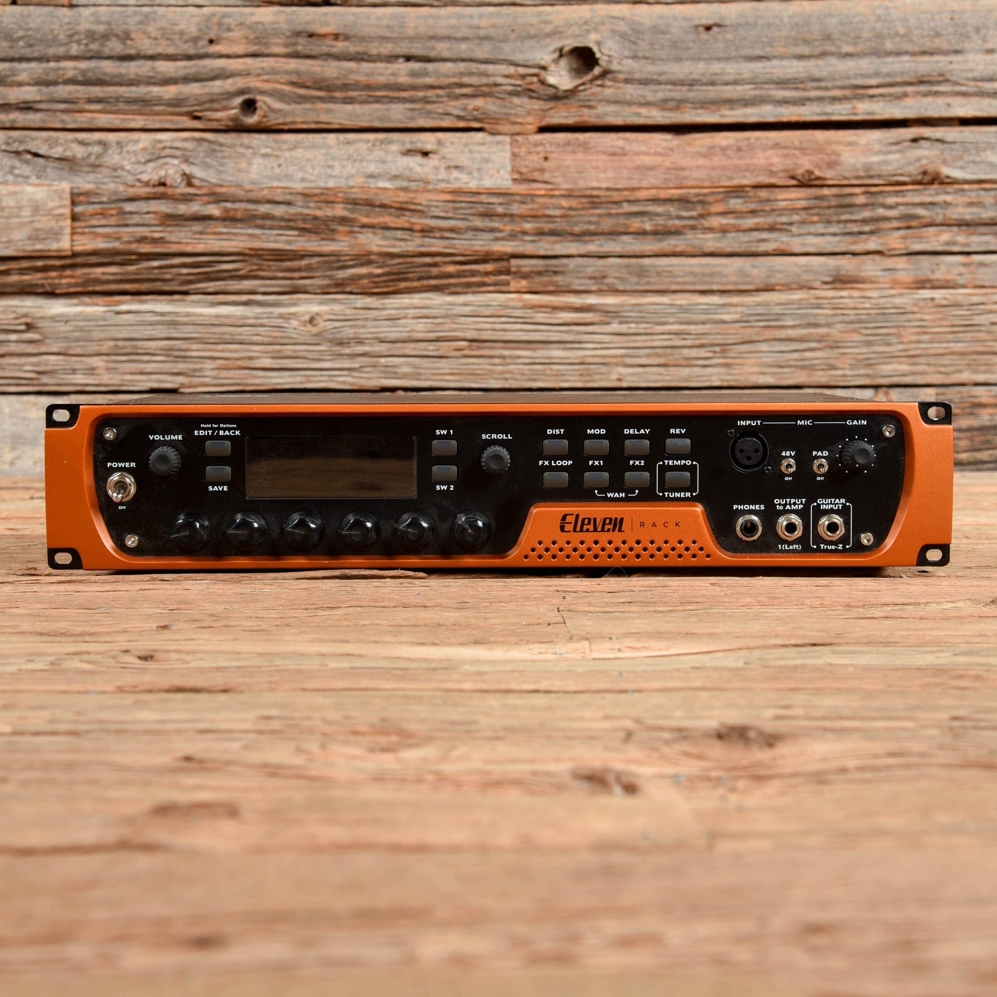 Avid Eleven Rack Guitar Multi-Effects Processor and Pro Tools Interface Effects and Pedals / Multi-Effect Unit